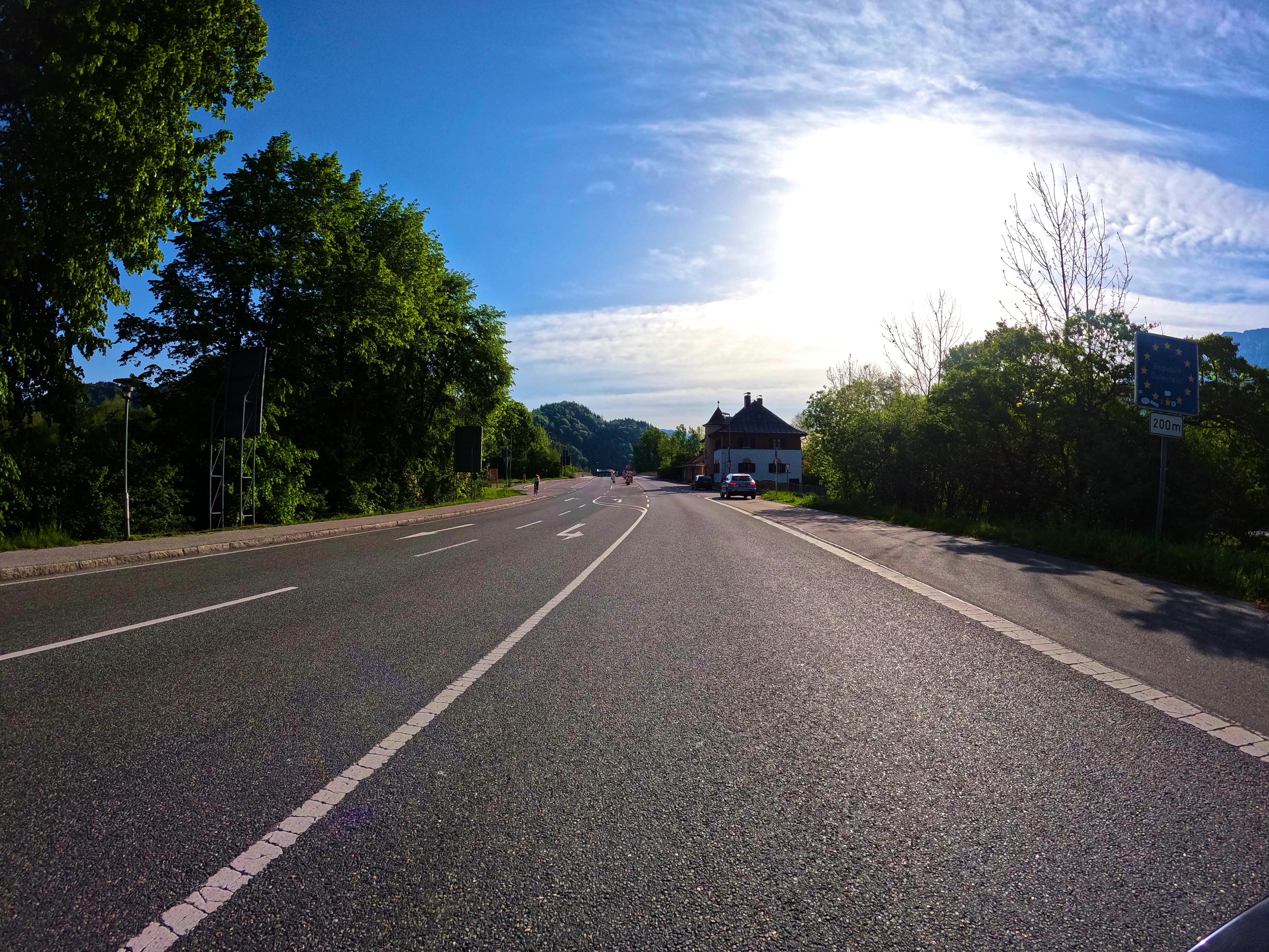 &hellip; und rein nach Österreich &hellip;