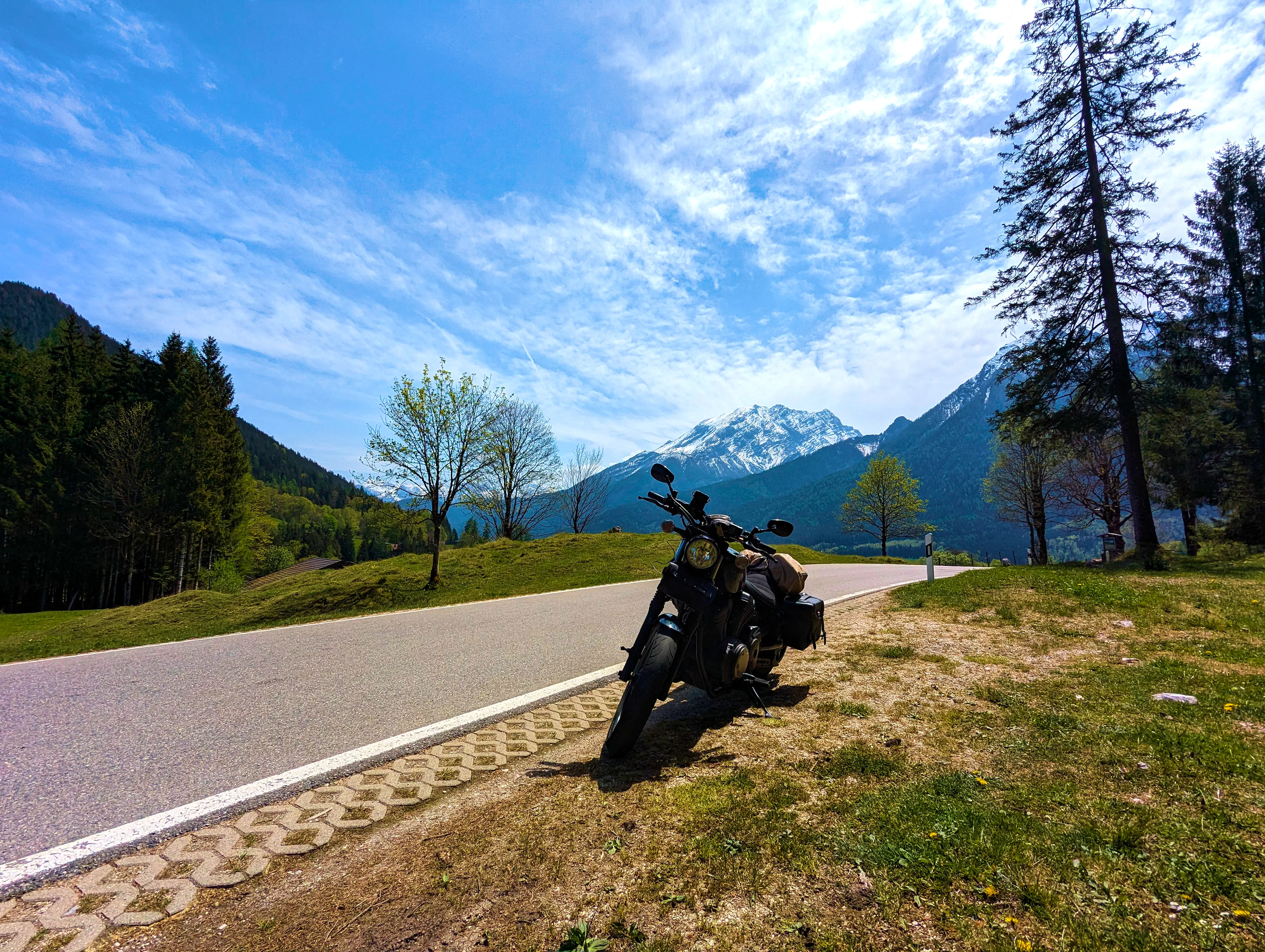 Kurze Pause mit Aussicht