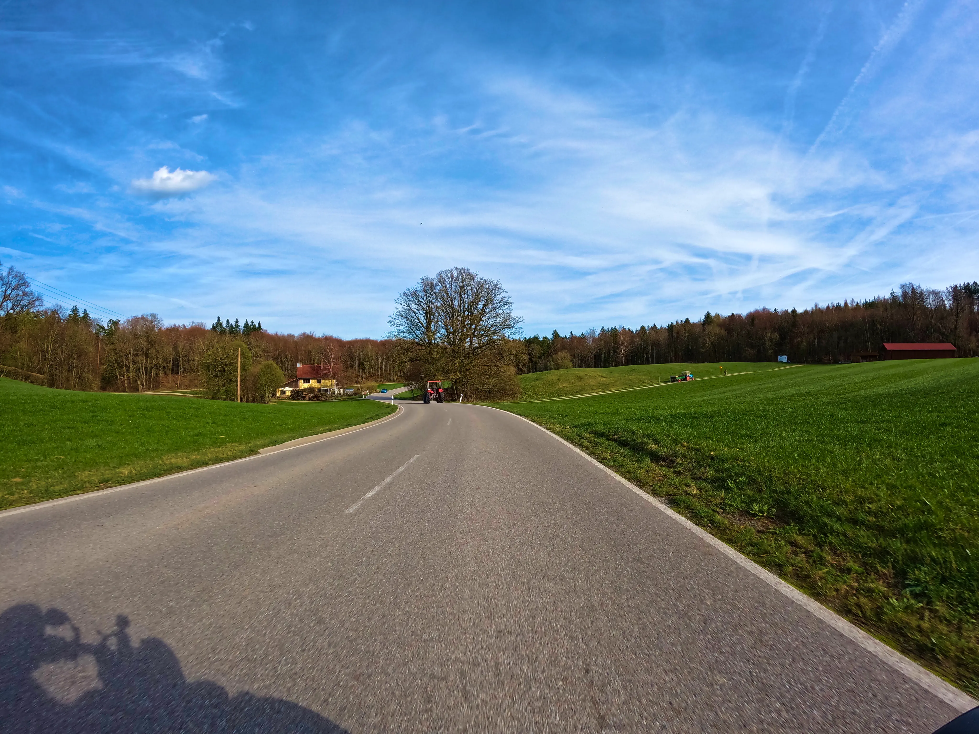 … ein paar Traktoren.