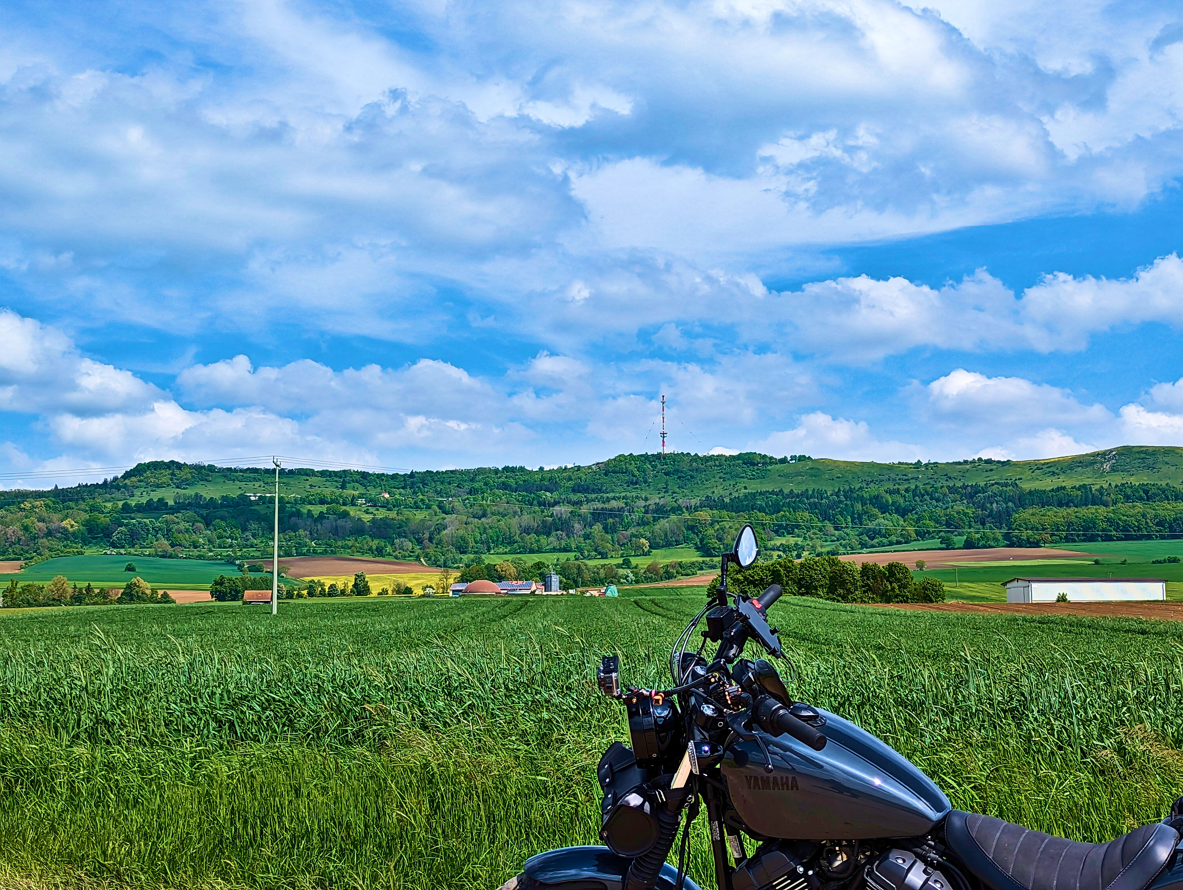 Blick zum Hesselberg