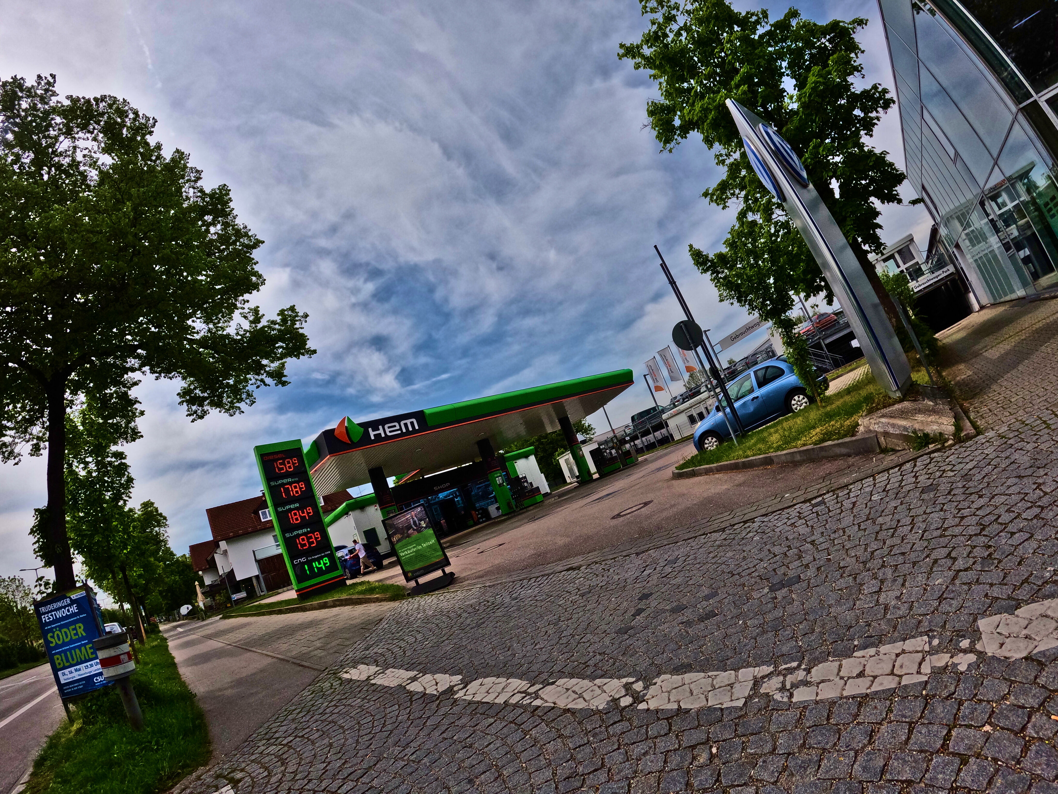 Die heimische Tankstelle