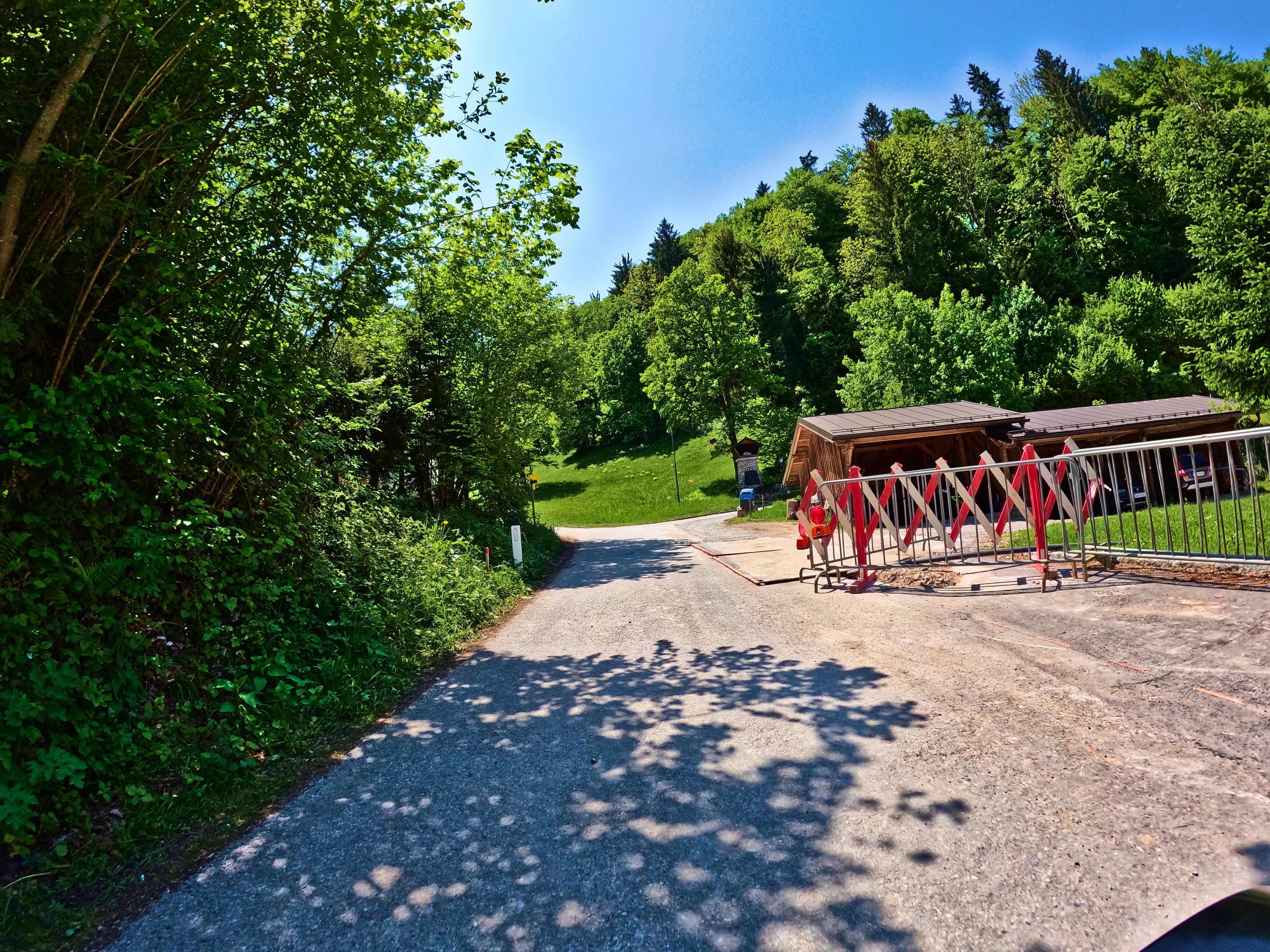 Sperre locker umfahrbar
