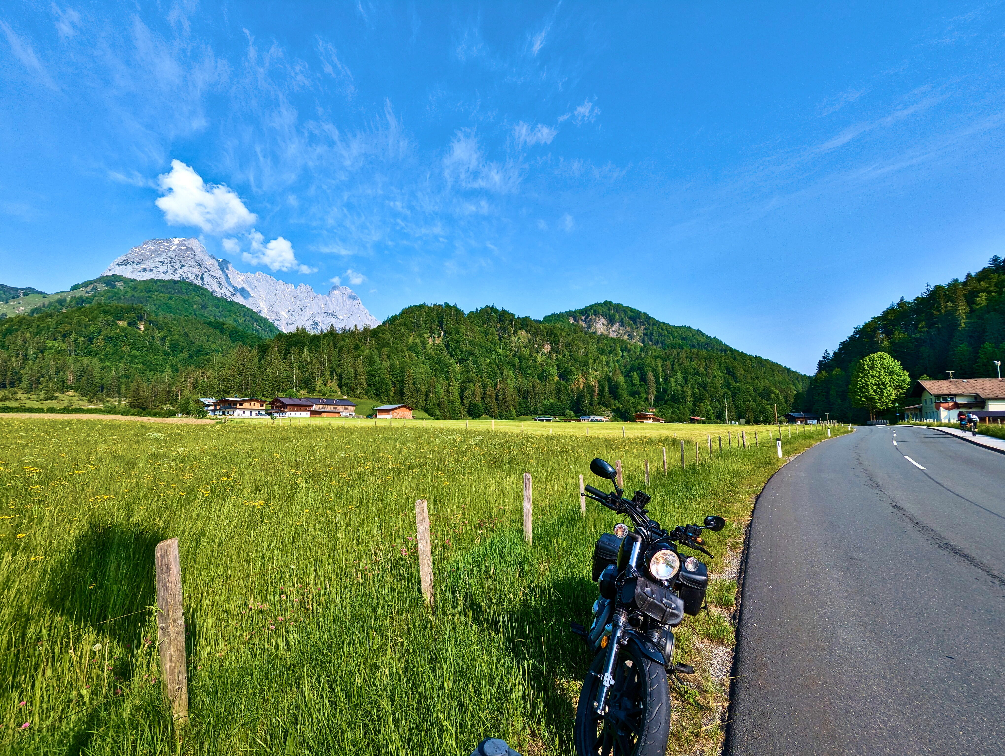 Aussicht an der Huberhöhe