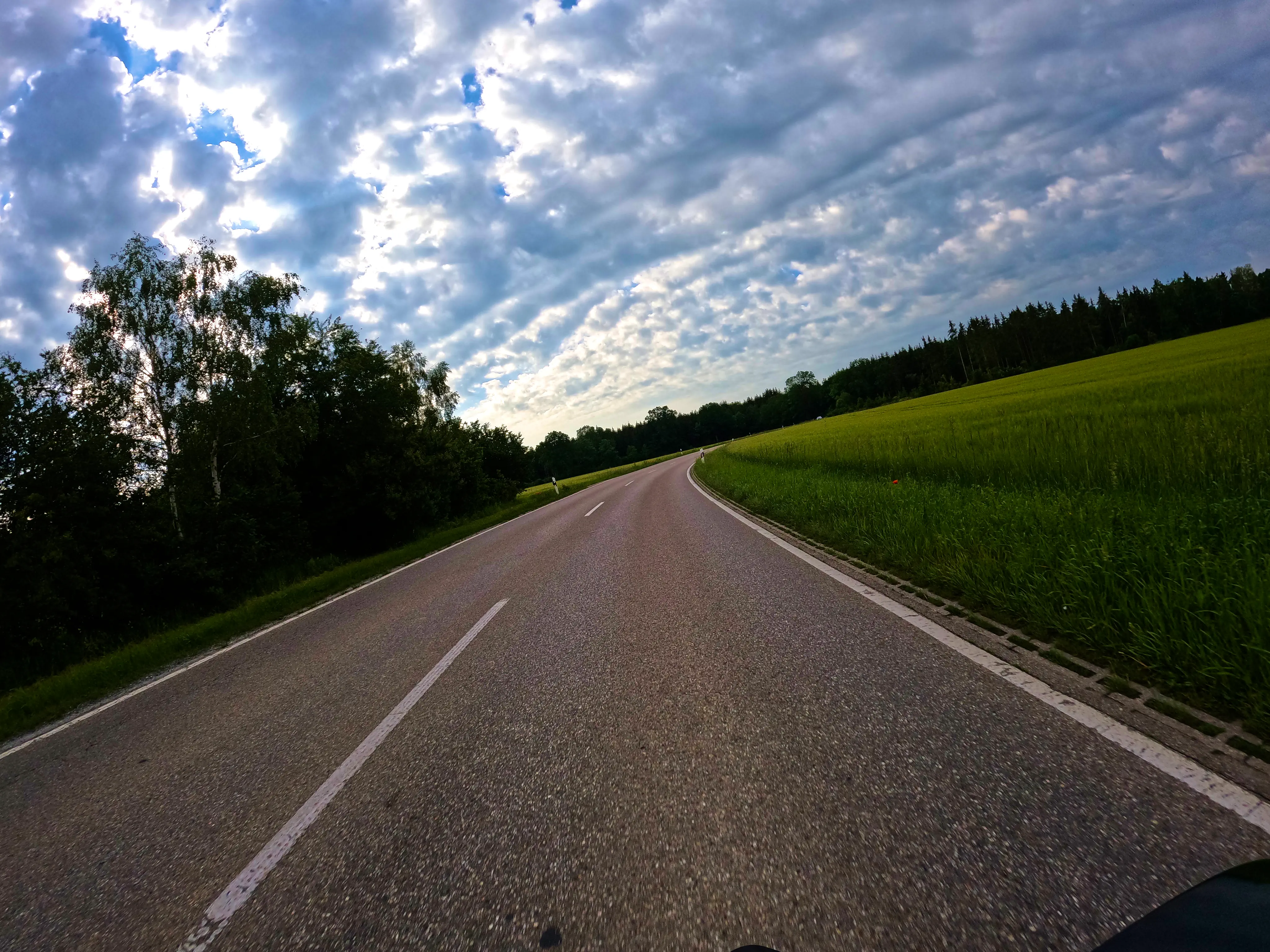 &hellip; idyllischen Wolkendecke.