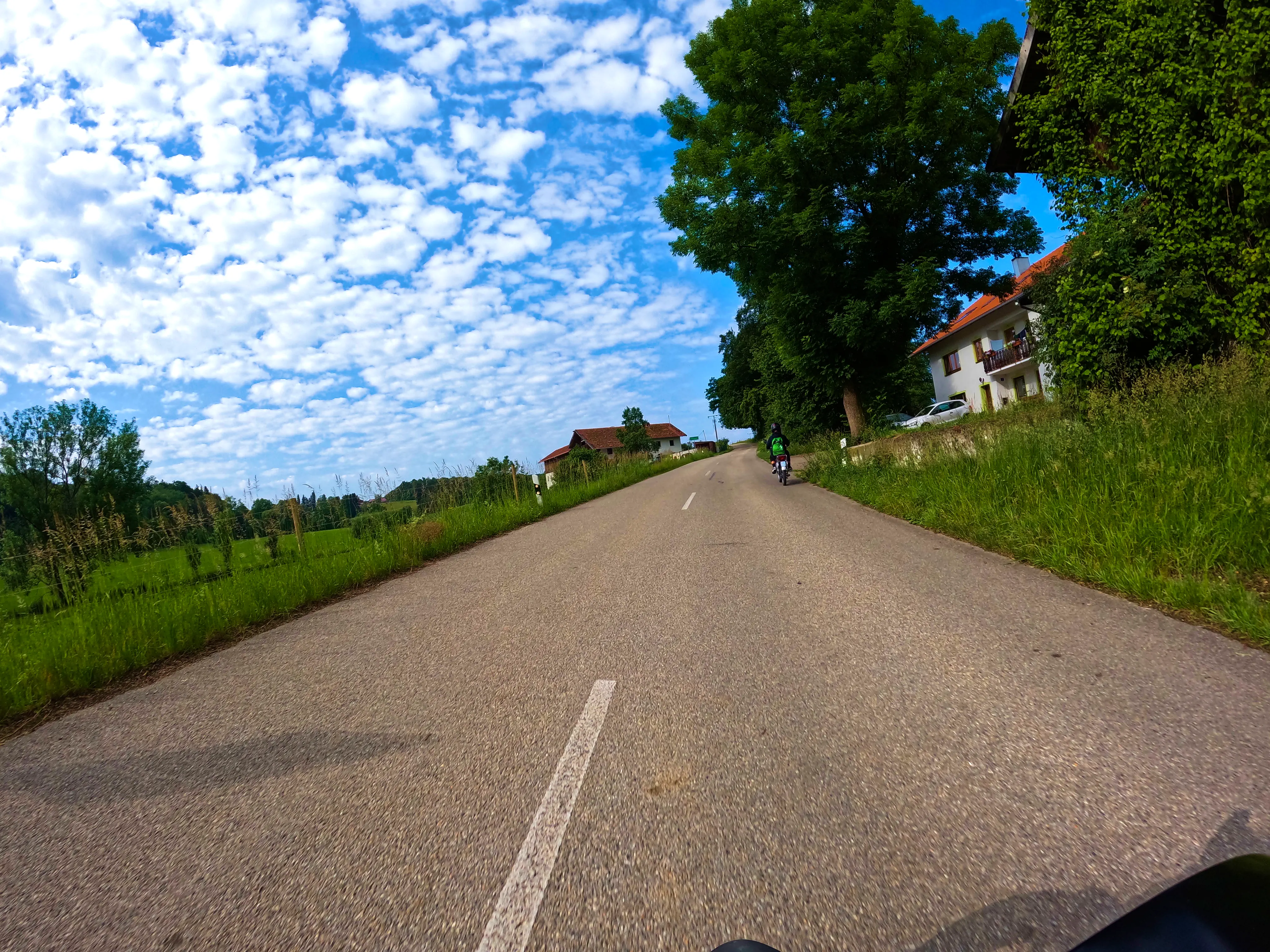 Hat sich die Steigung hochgequält