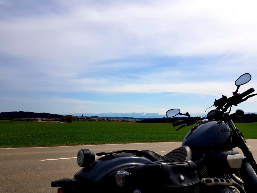 Recht viel näher kam ich den BergeN auf dieser Tour nicht - hoffentlich ändert sich das diese Saison noch.