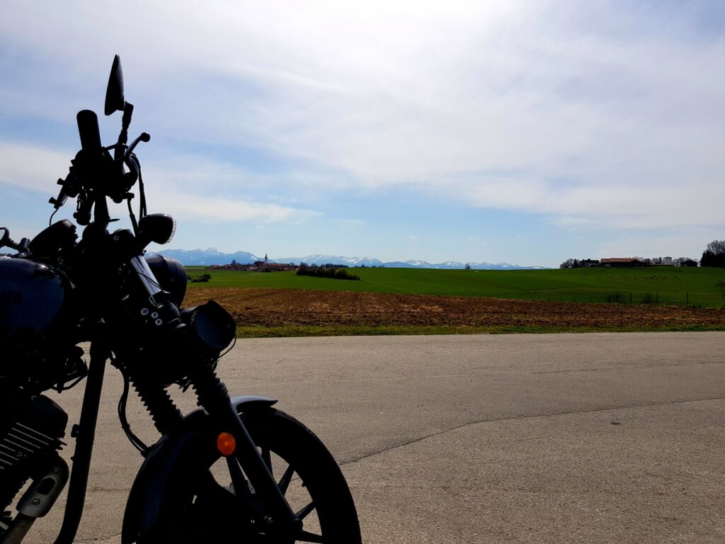 Nächster Halt - nächstes Bild mit Alpenblick.