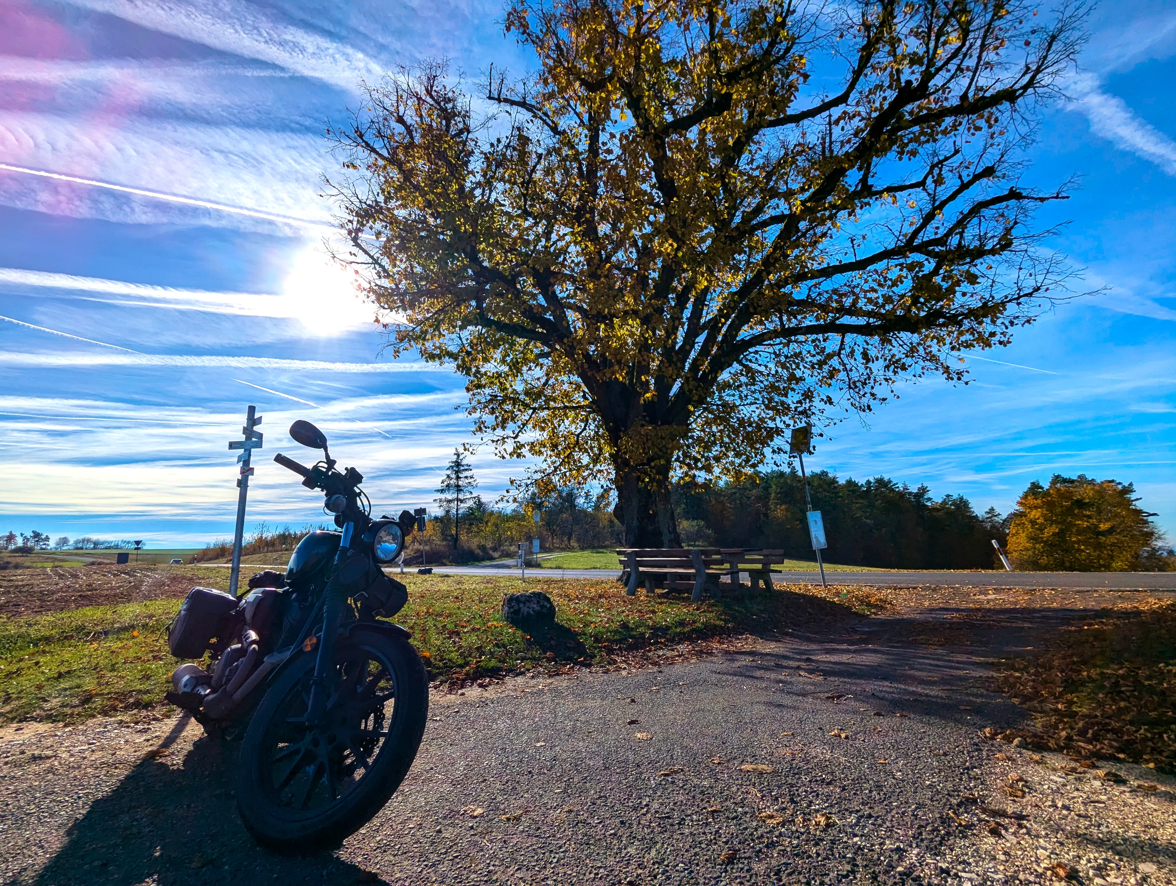Ausblick Teuchatzer Berg