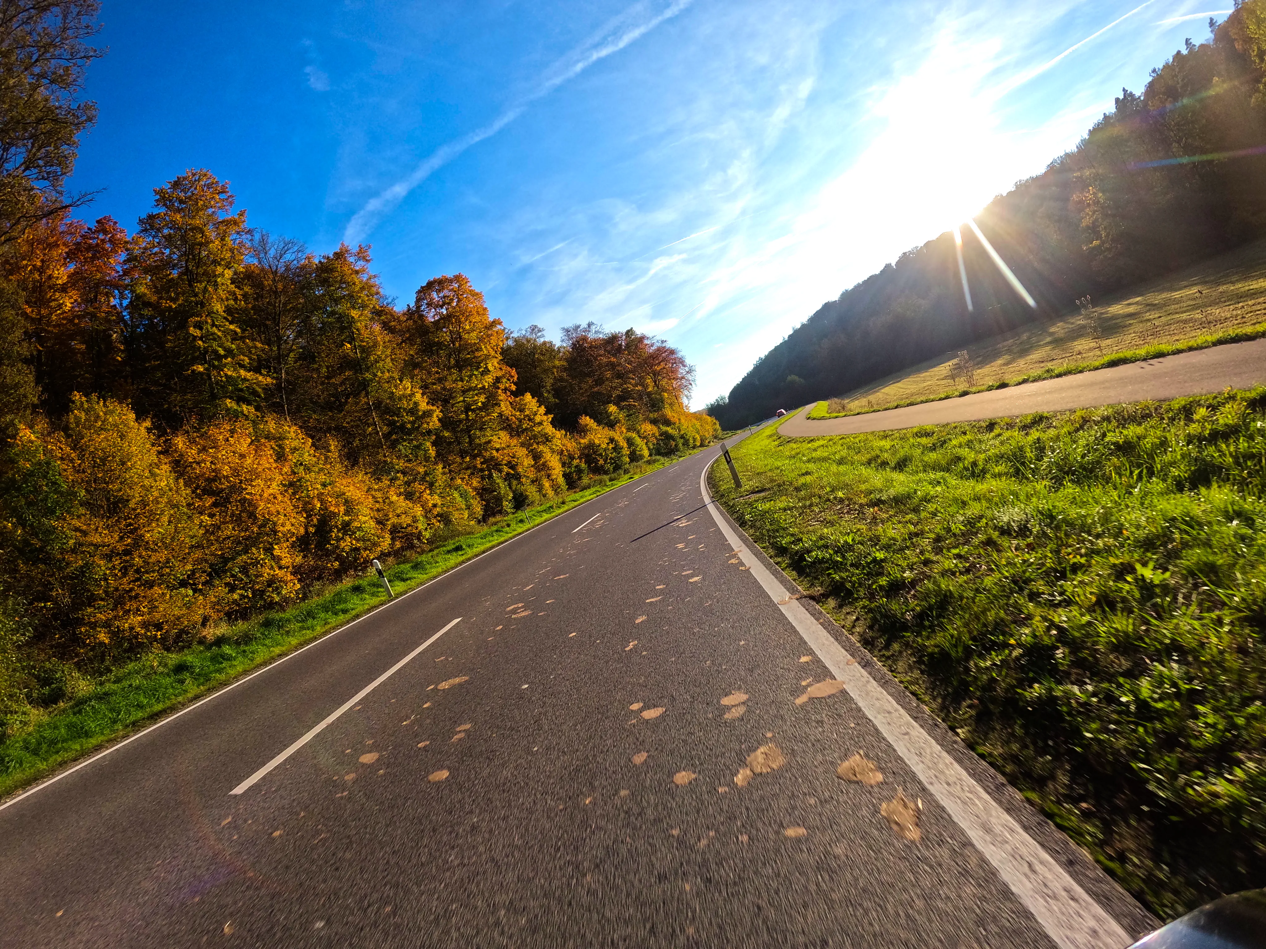 … herbstliche Landschaft.