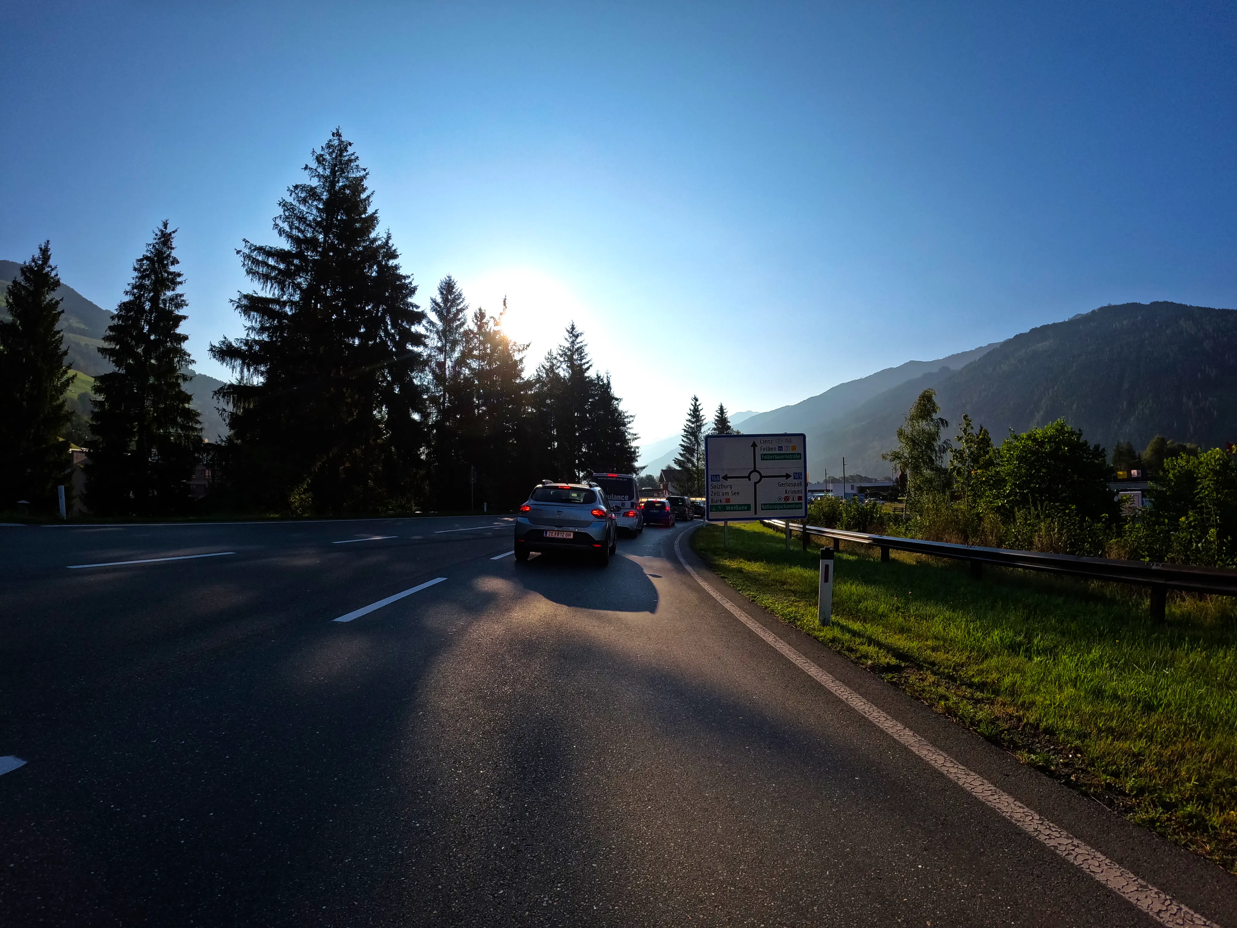 Etwas Stau in Mittersill