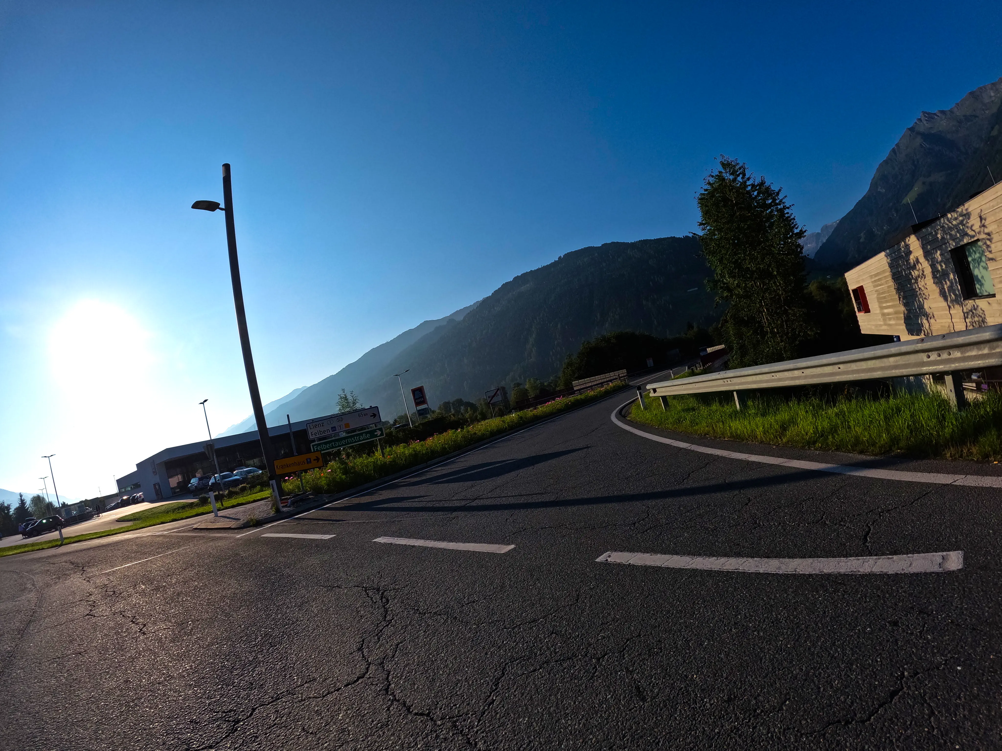 Richtung Felbertauernstraße