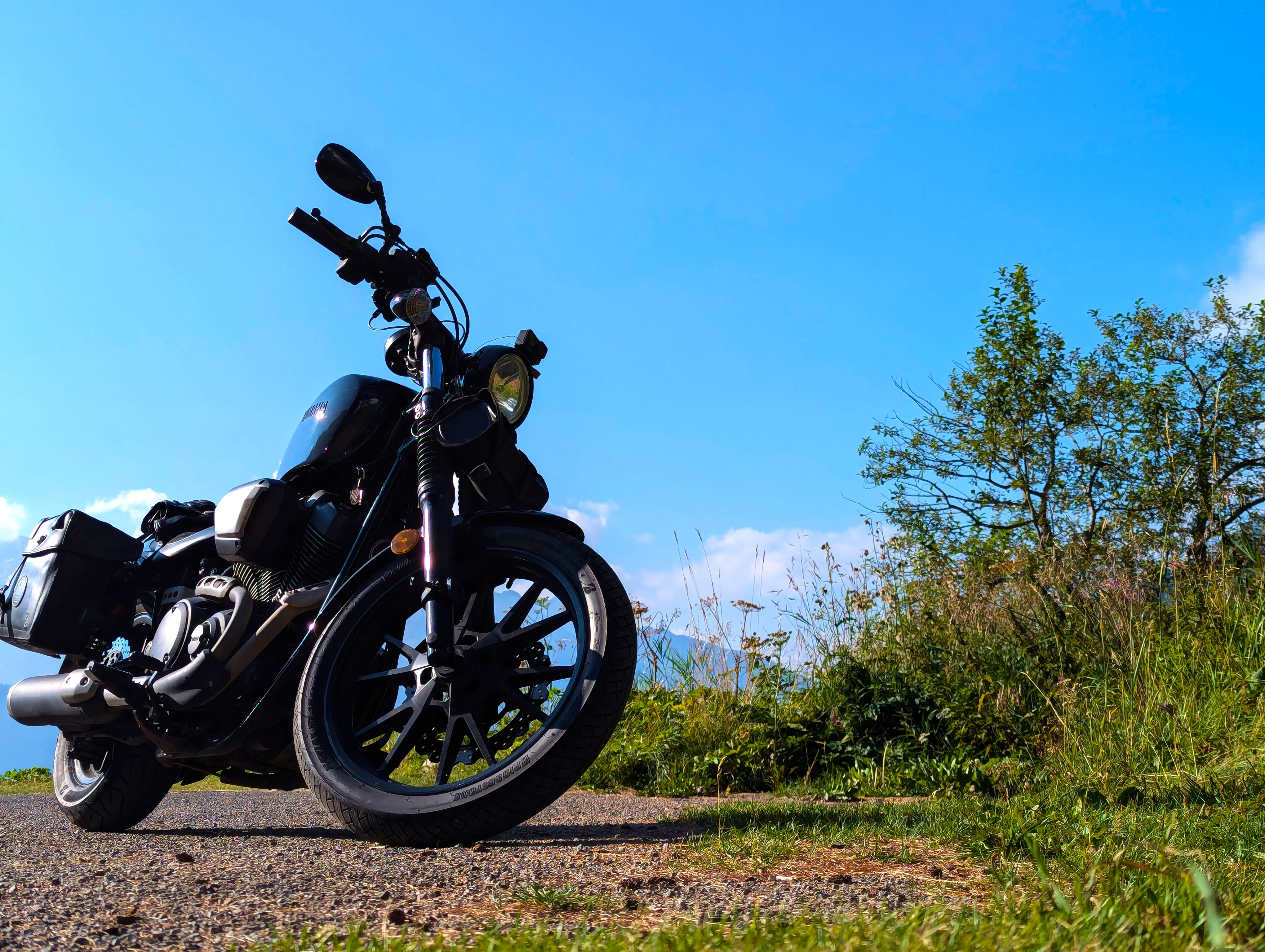 Ausblick Parkplatz Moa-Alm