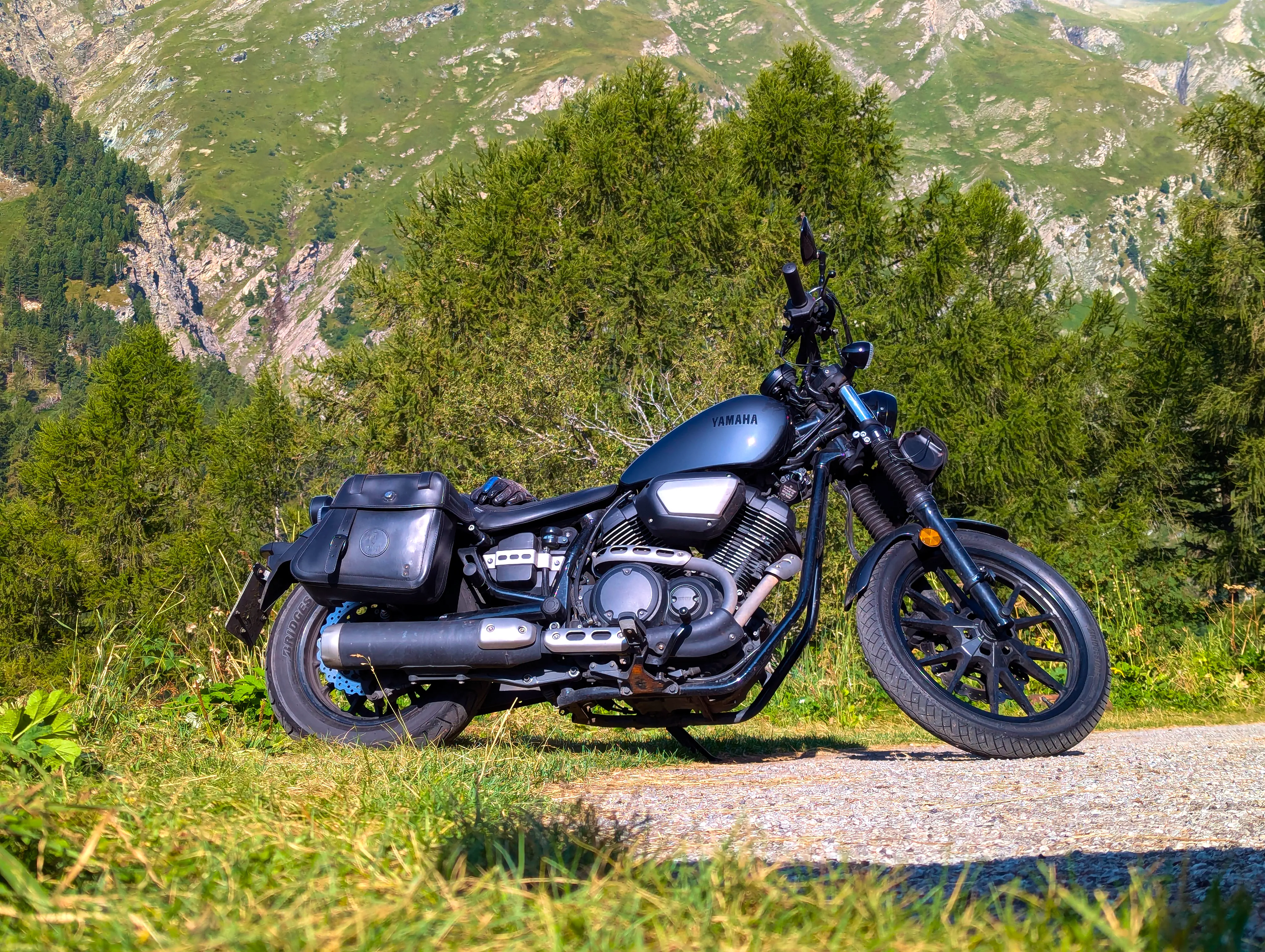 Ausblick Parkplatz Moa-Alm