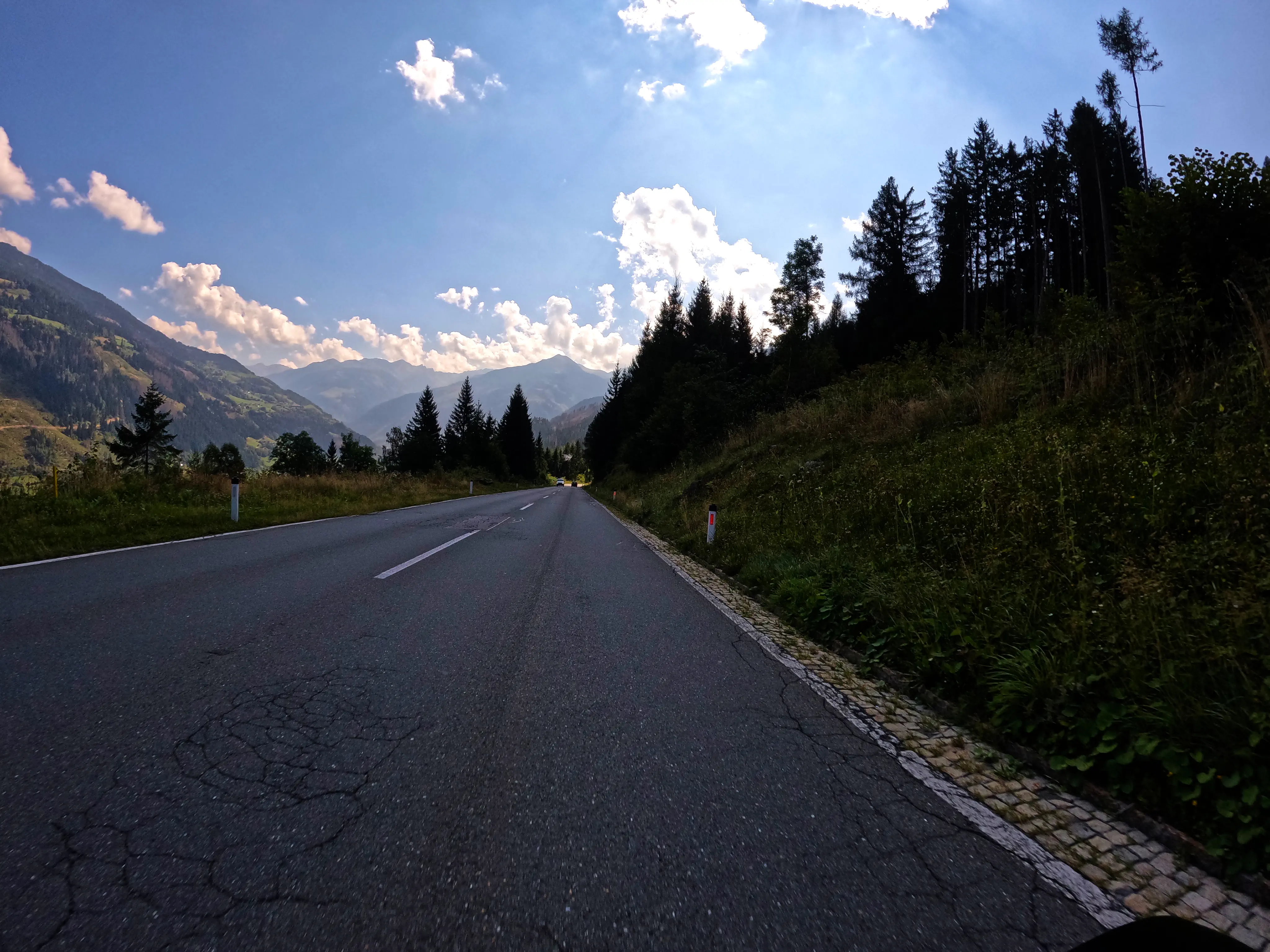 Anfahrt auf Winklern