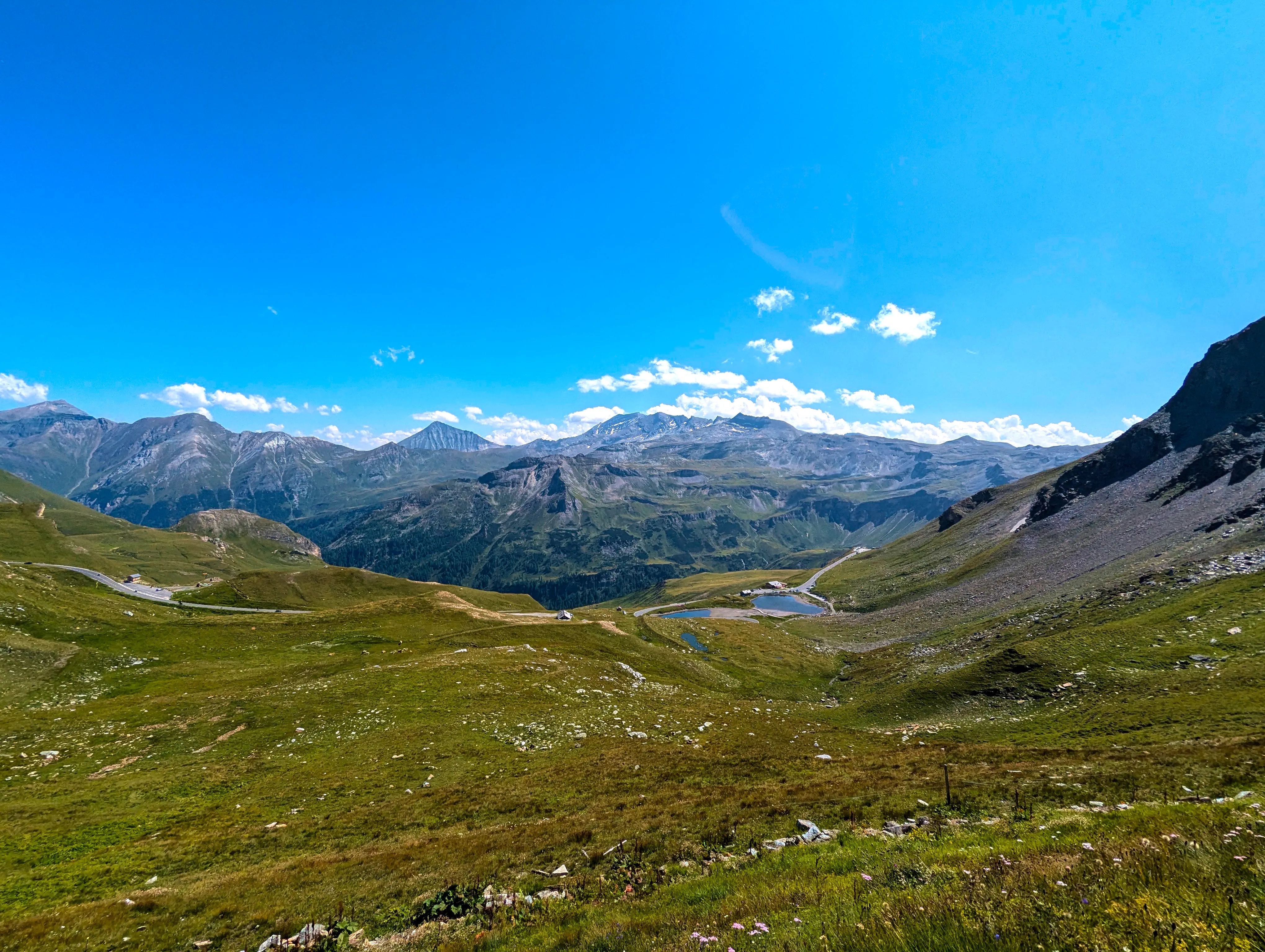 Ausblick unterhalb vom Fuscher Törl