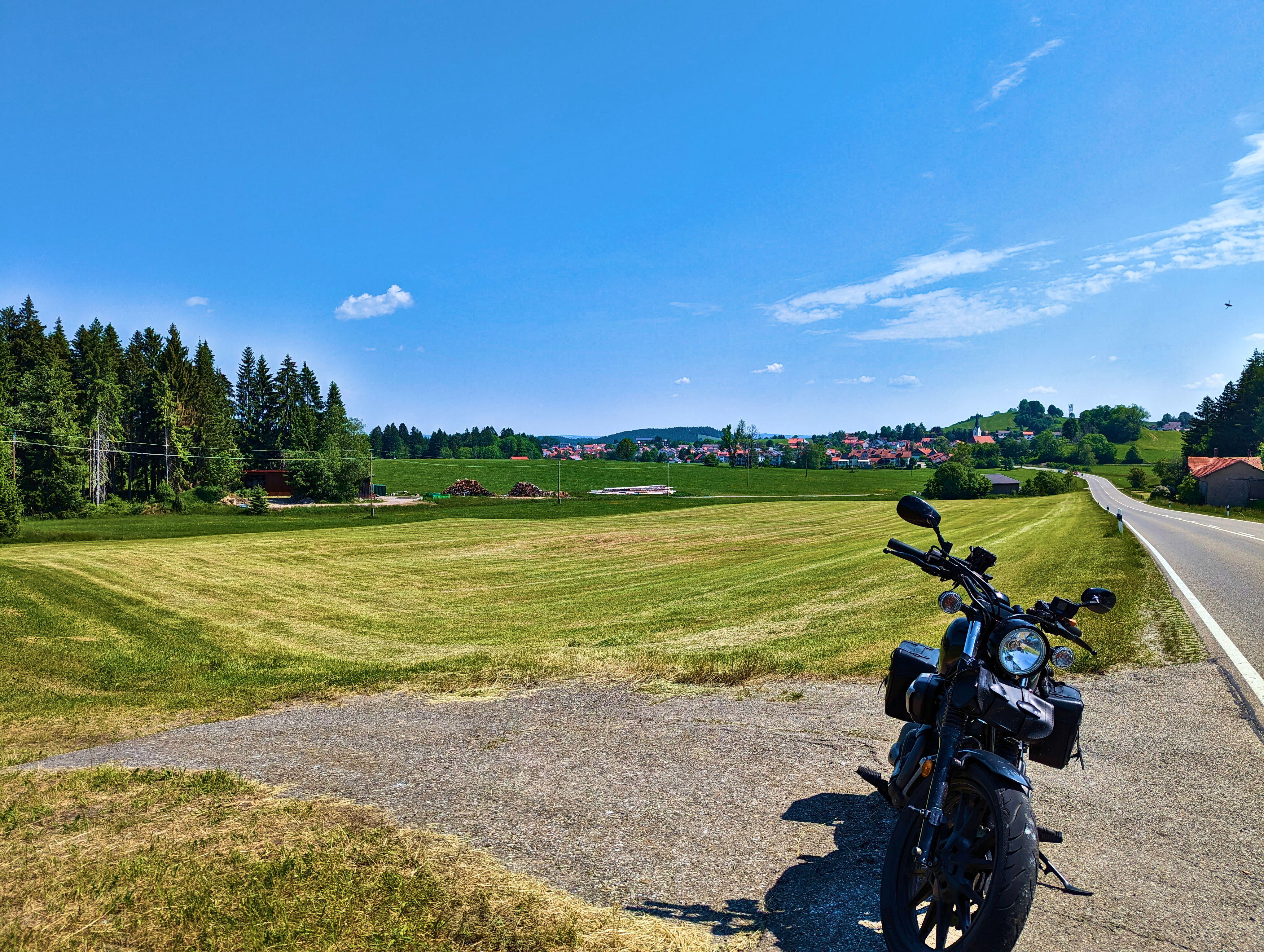 Ausblick Buchenberg-Klamm Richtung Kempten