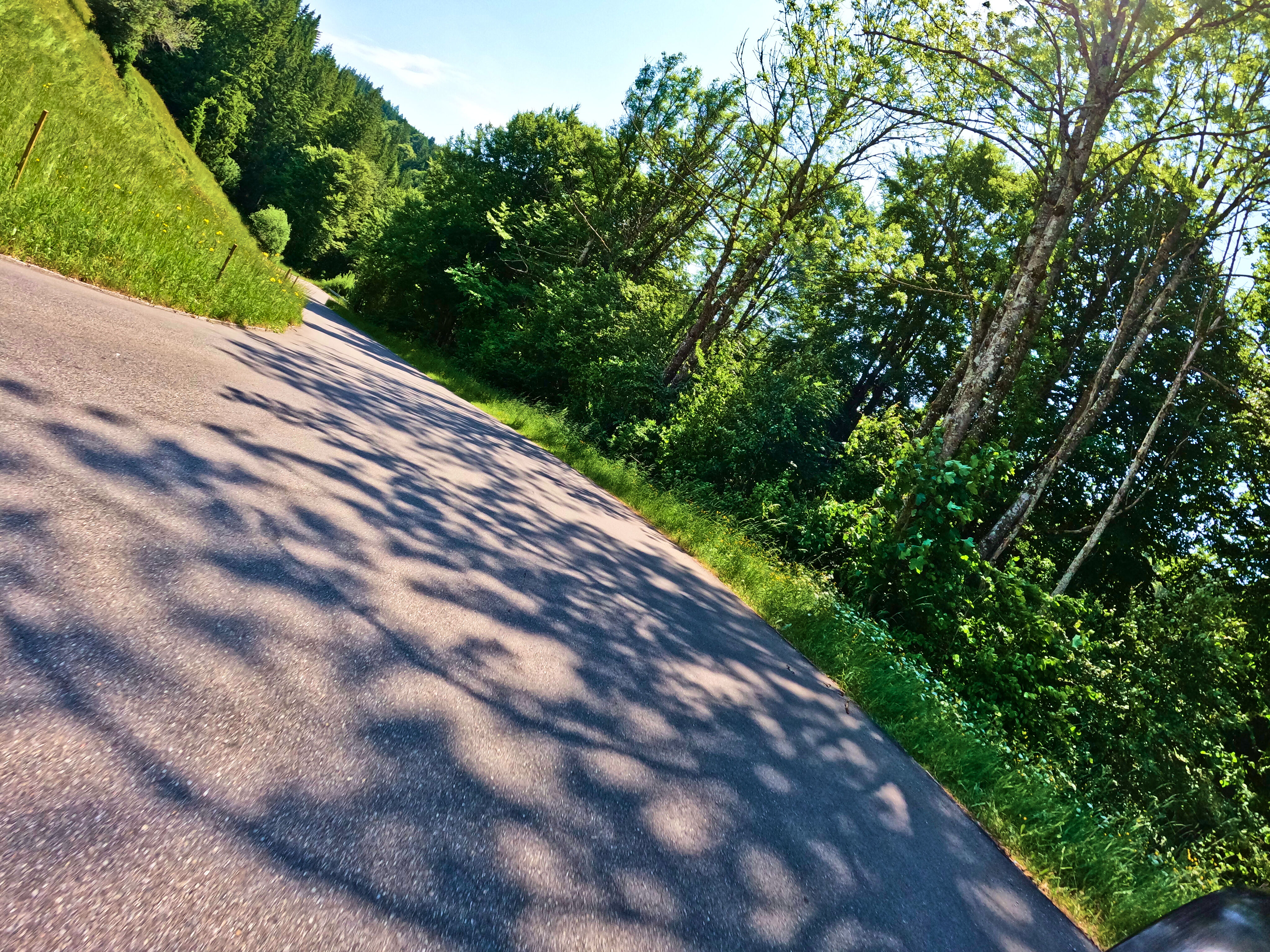 Steil bergab Richtung Nachweis Nummer 16!