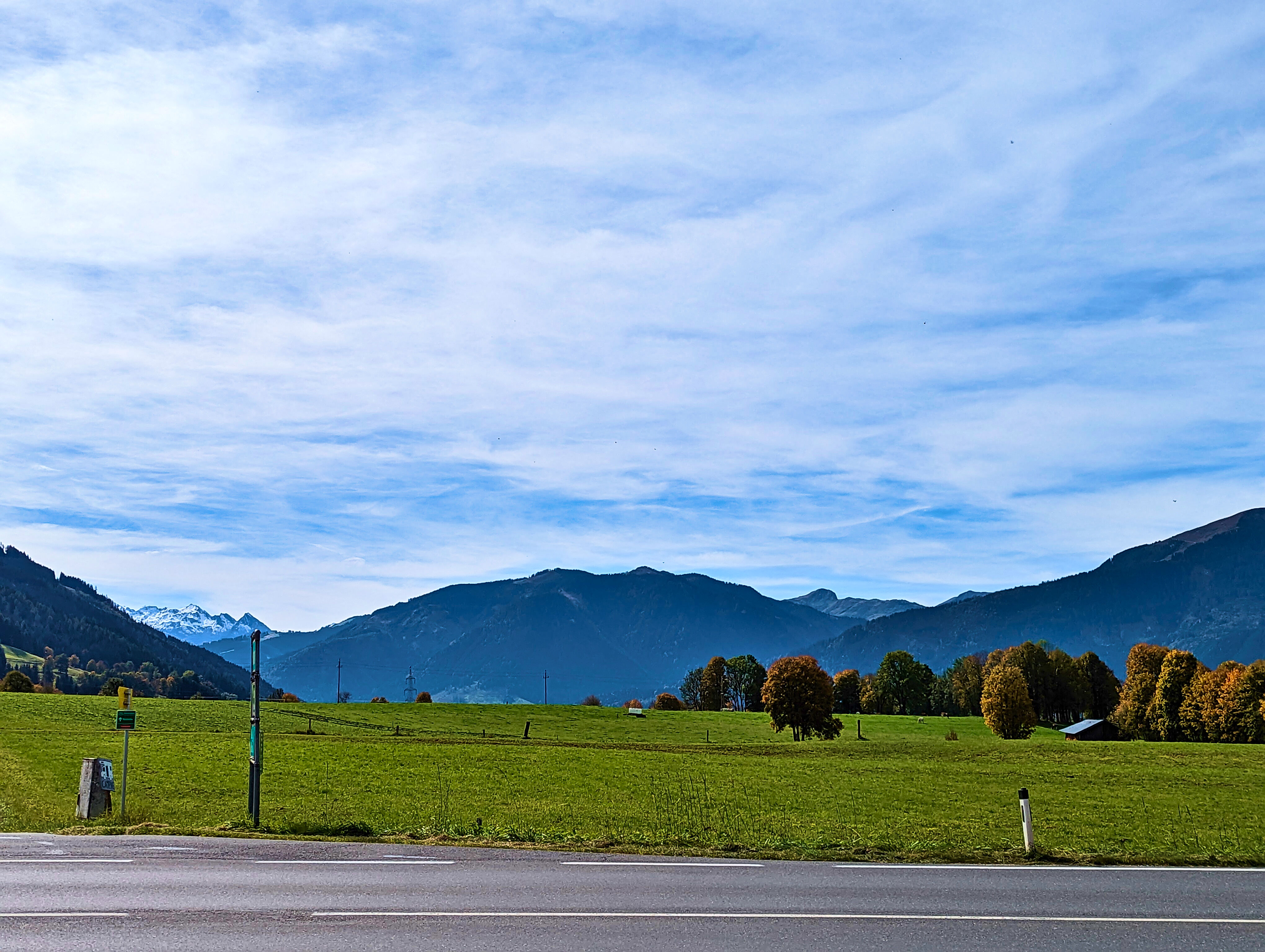 Mittendrin, in den Bergen