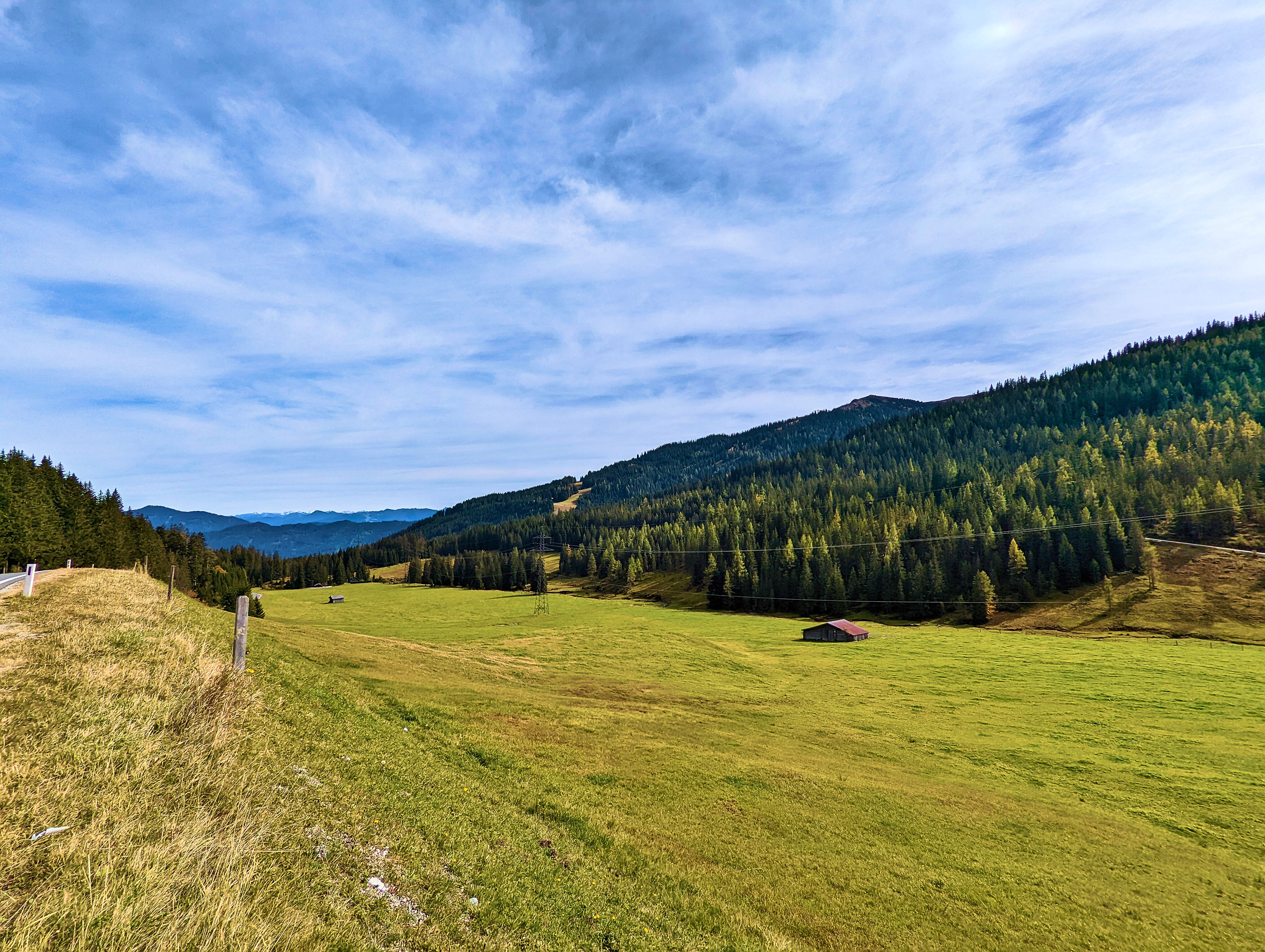 Ausblick vom Dientner Sattel