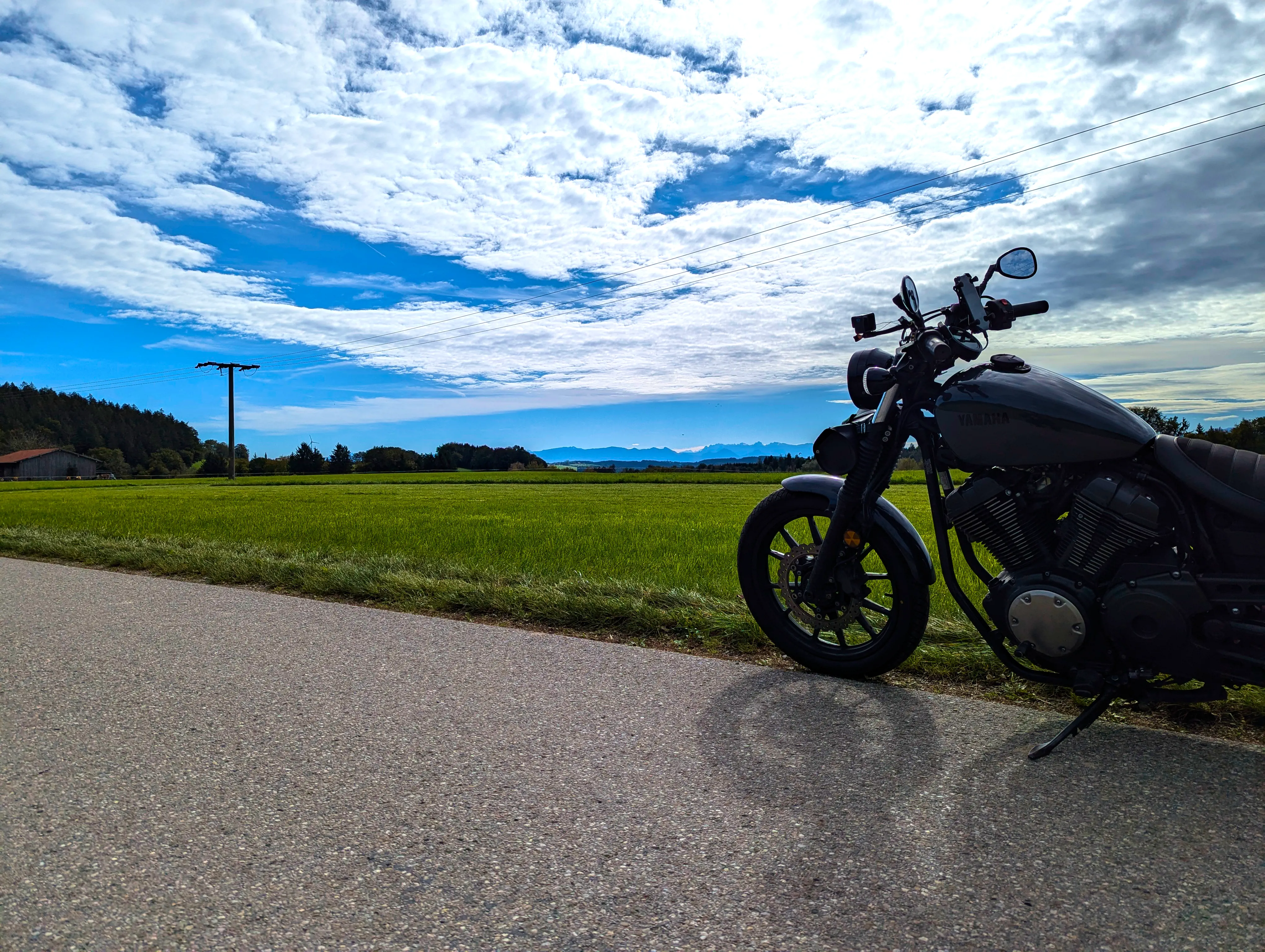 … tollen Bergkulisse