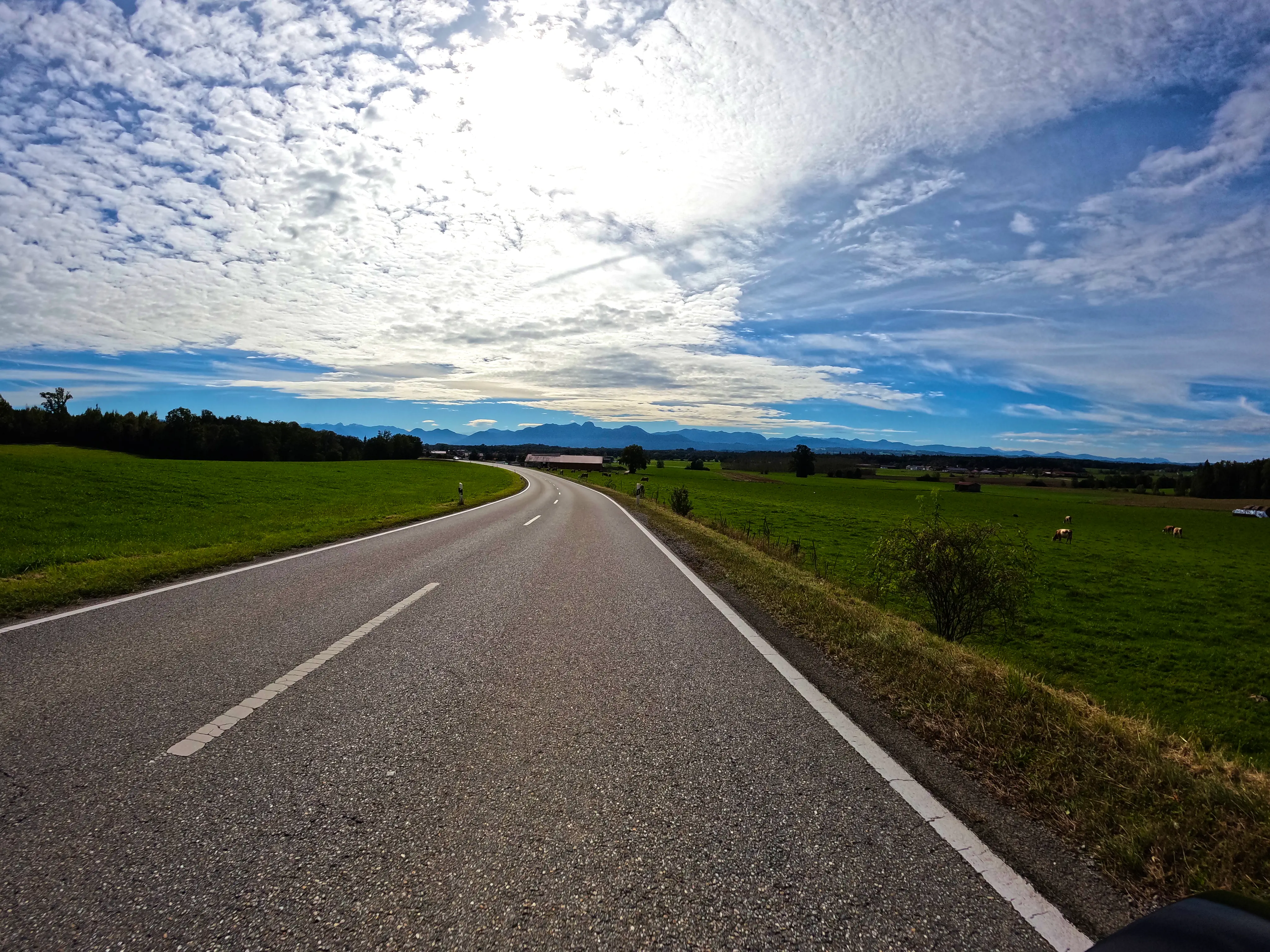 Immer die Berge im Blick
