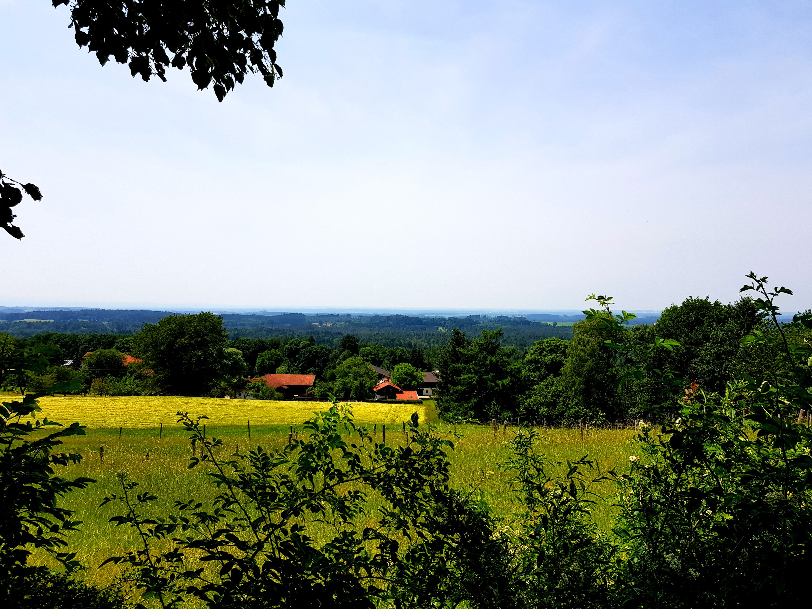 Ausblick auf das Becken des ehemaligen eiszeitlichen Inngletschers