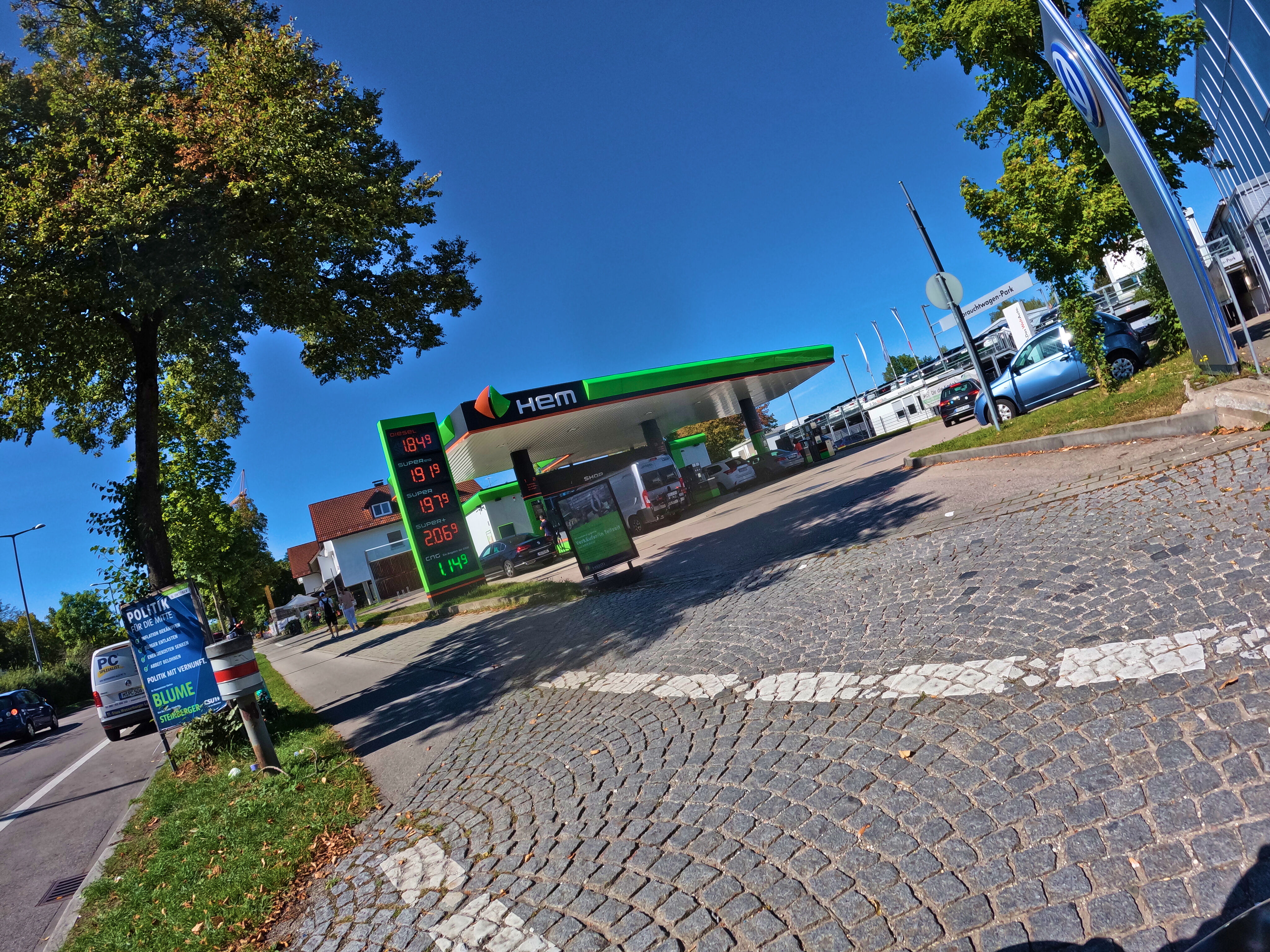 Auftanken für die nächste Fahrt