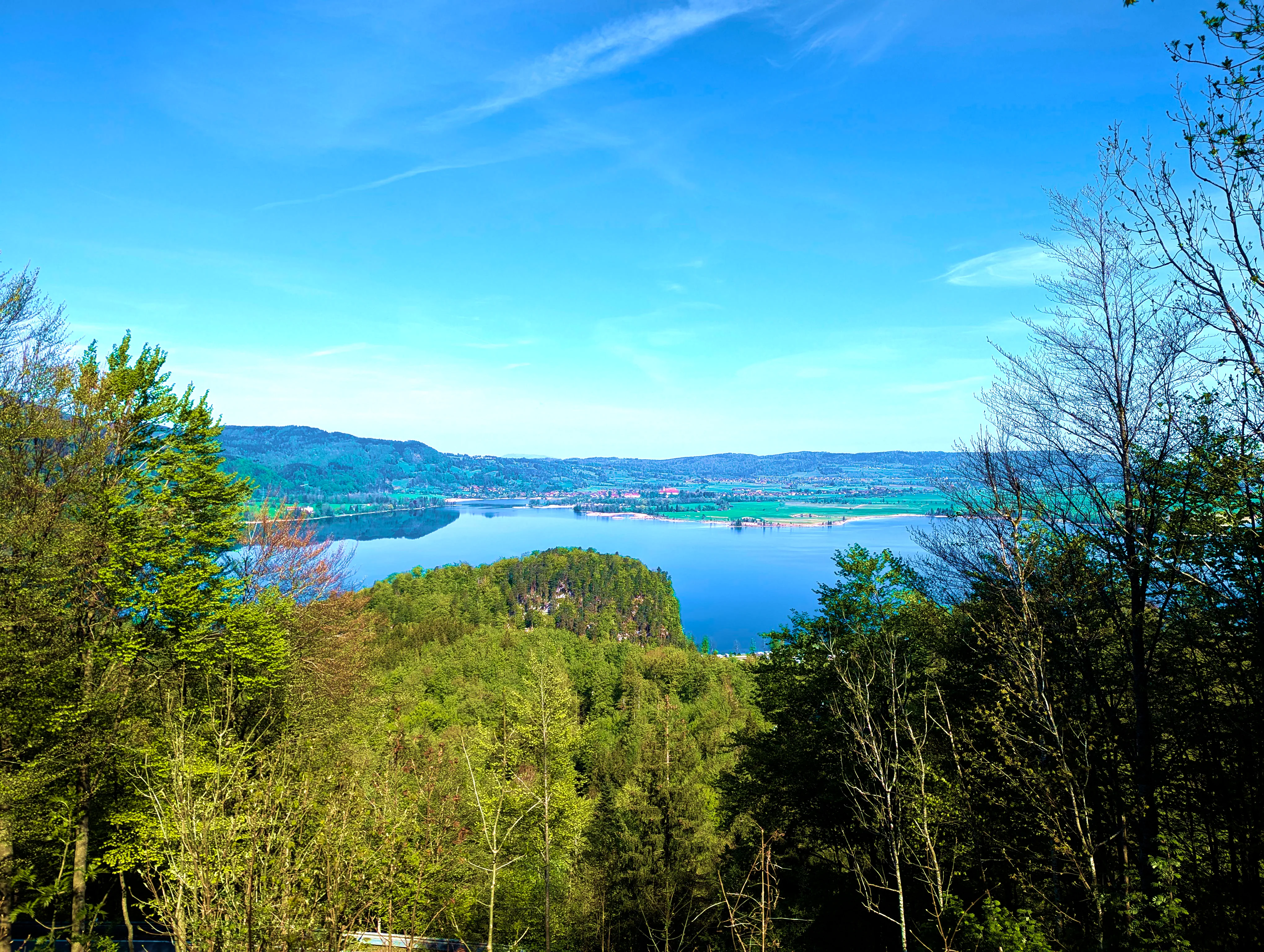 Kochelsee, von oben
