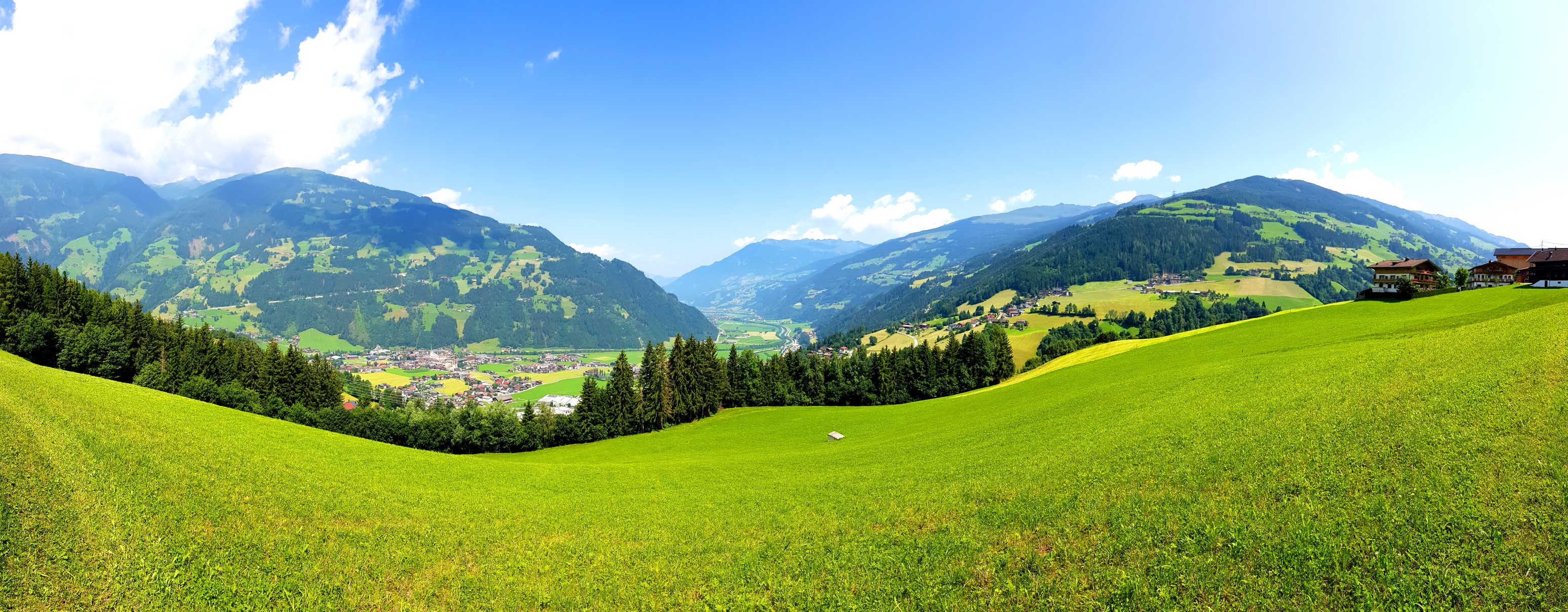 Blick ins Zillertal