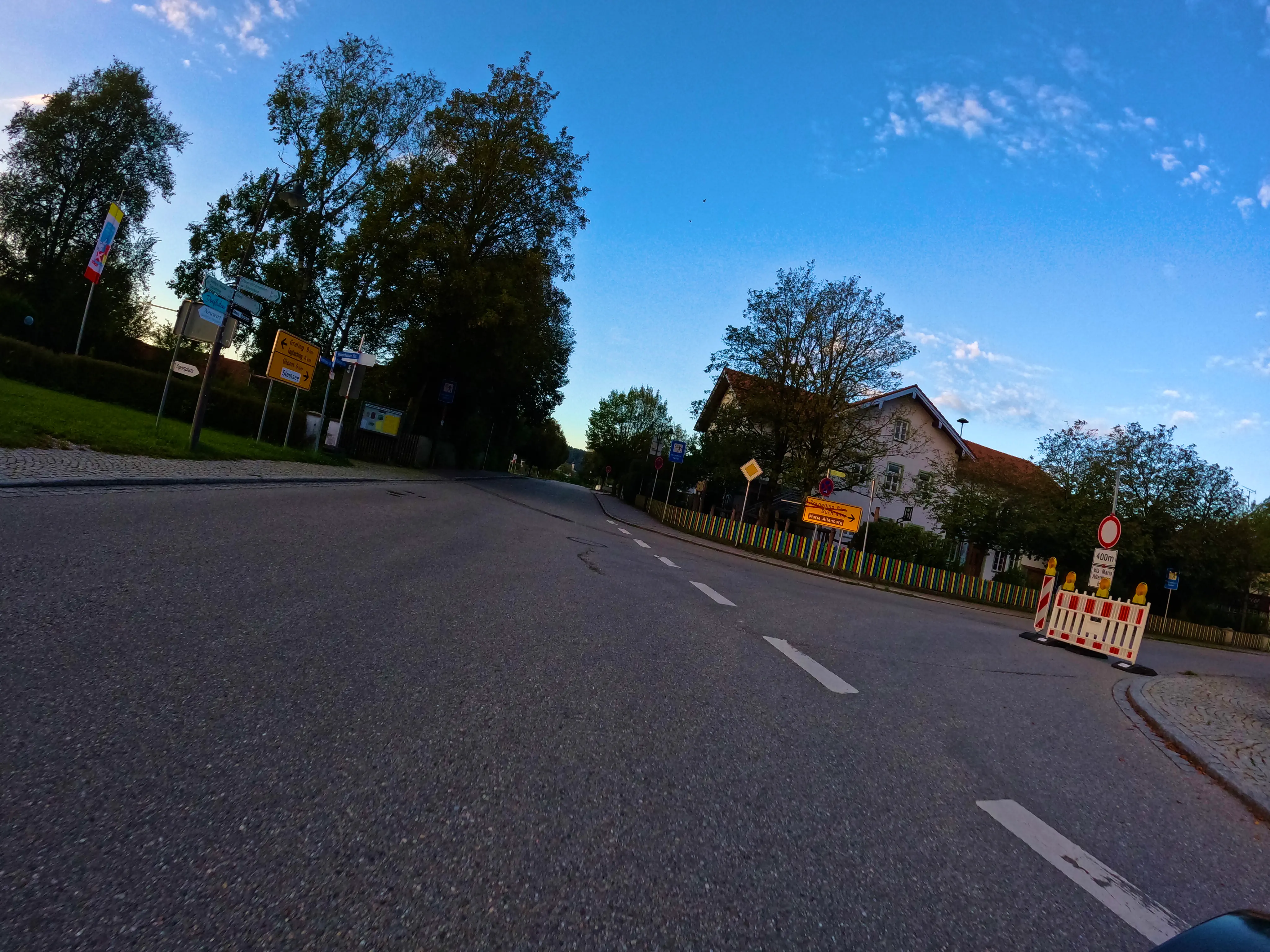 Das andere Ende der Sperre