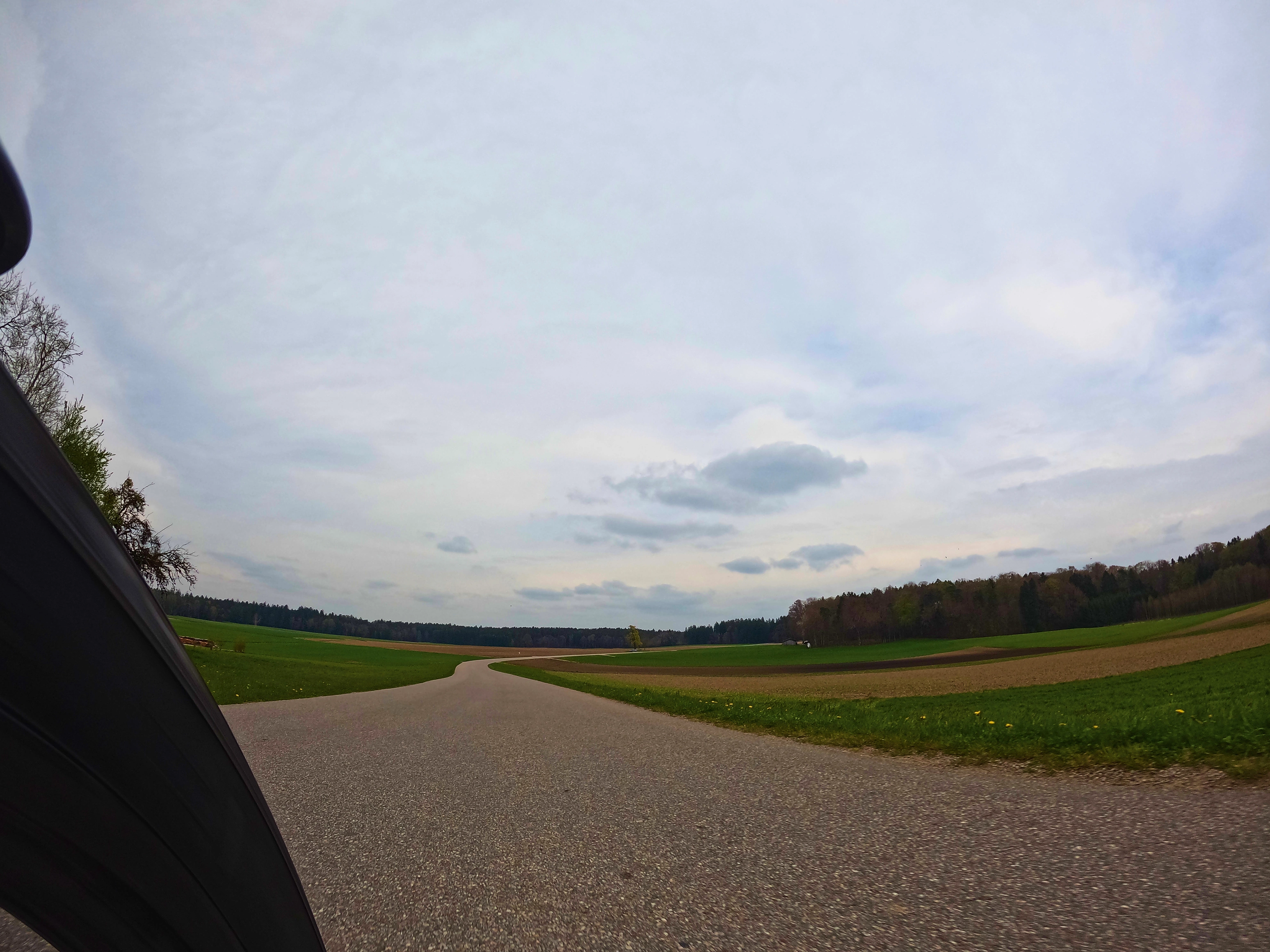 Keine Schafe, aber herrlich geschwungene Straßen