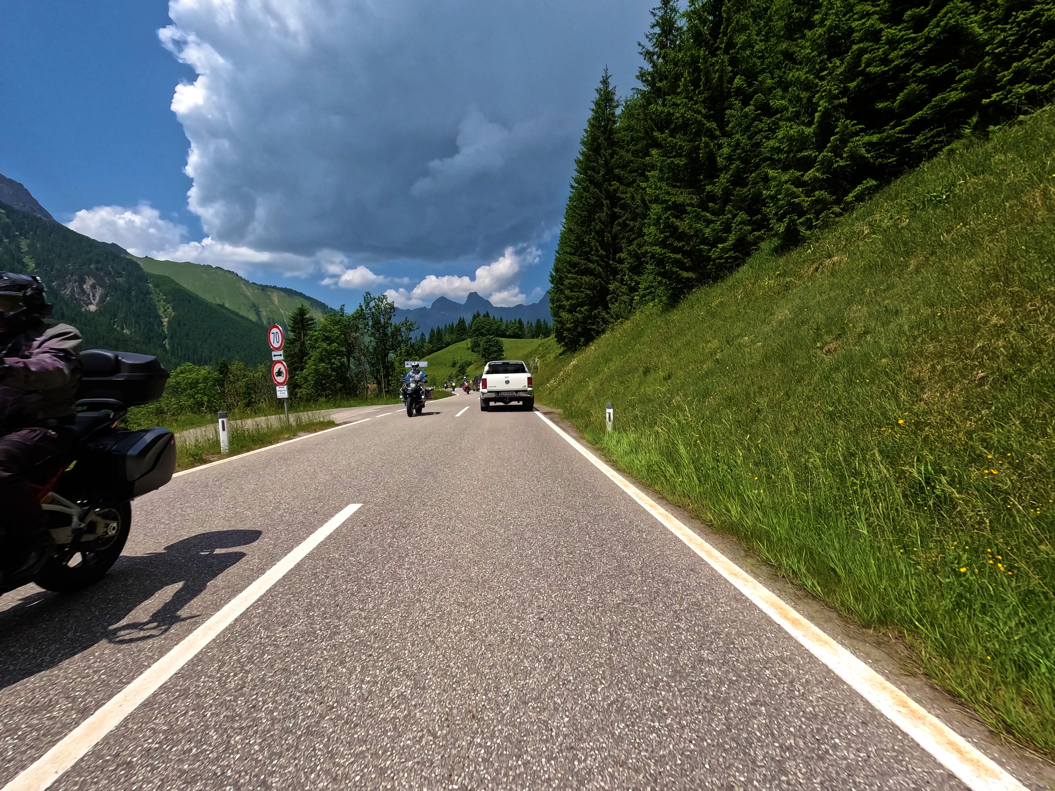 Abfahrt Hahntennjoch