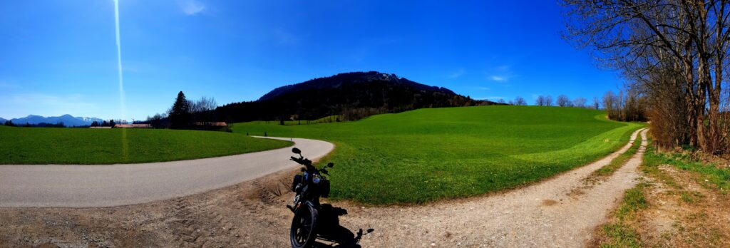 Panorama am gleichen Punkt.