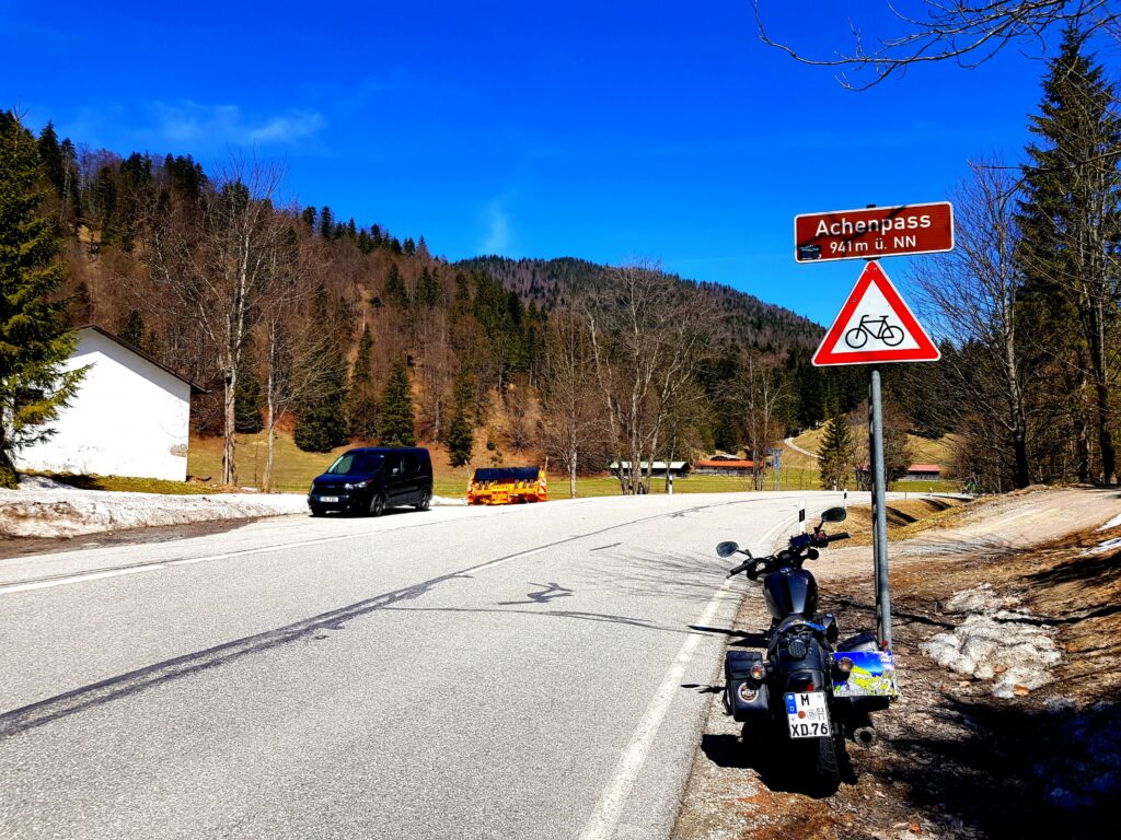 Erster Passknacker-Nachweis, der Achenpass.
