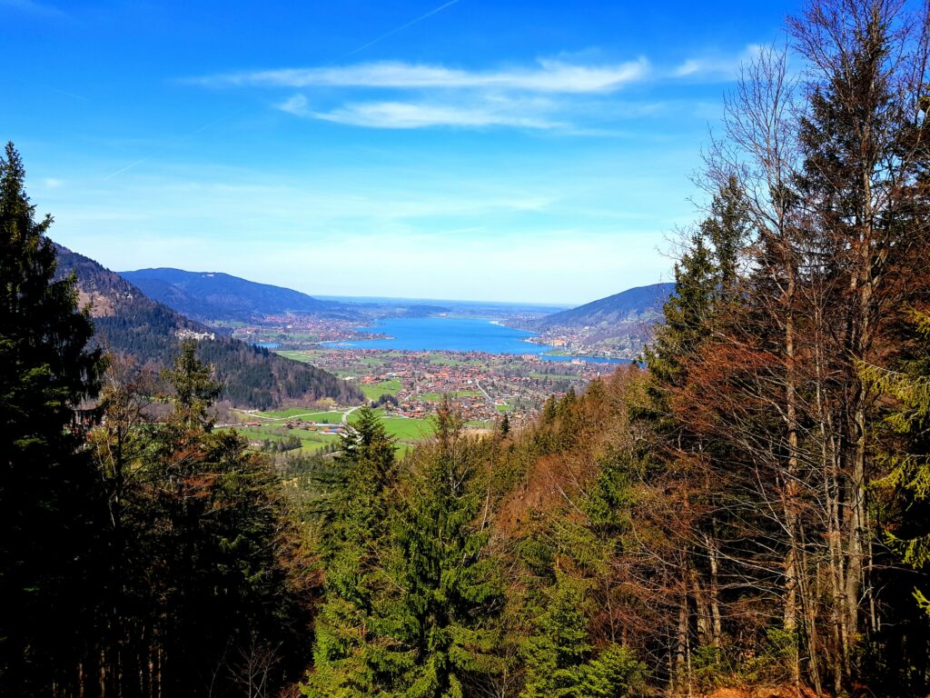 Blick zum Tegernsee