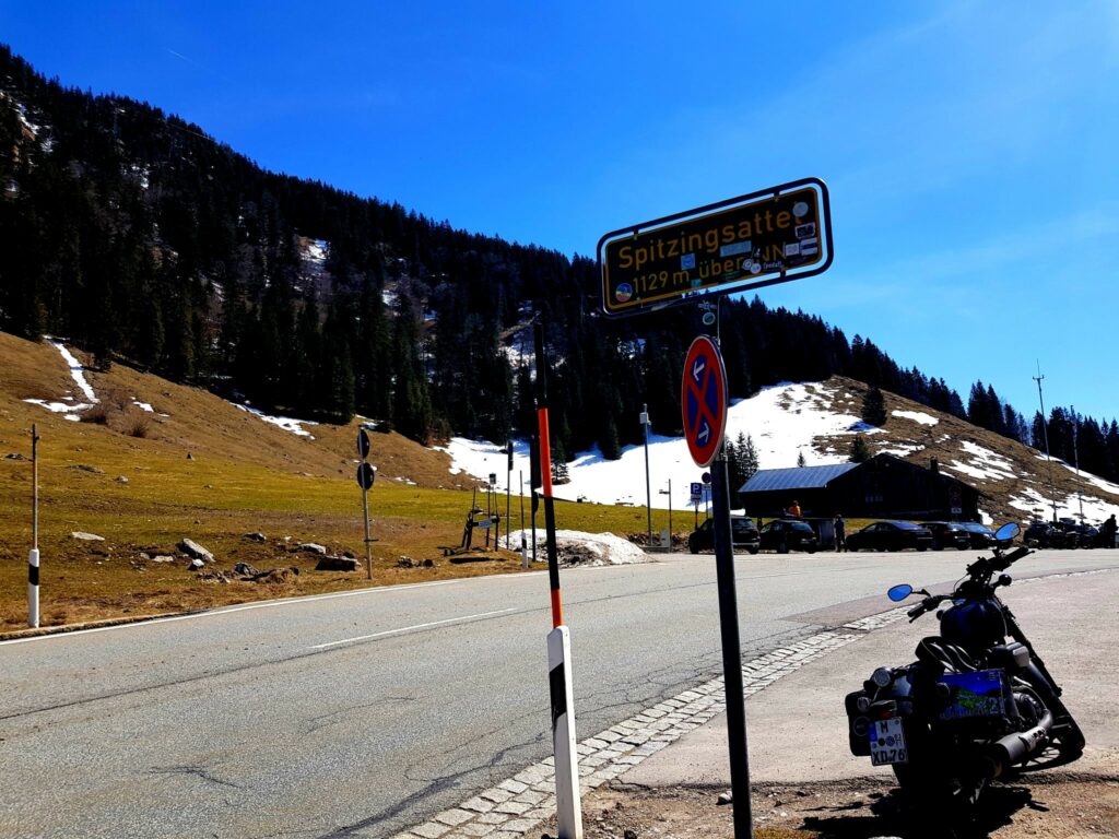 Passknacker-Nachweisfoto am Spitzingsattel