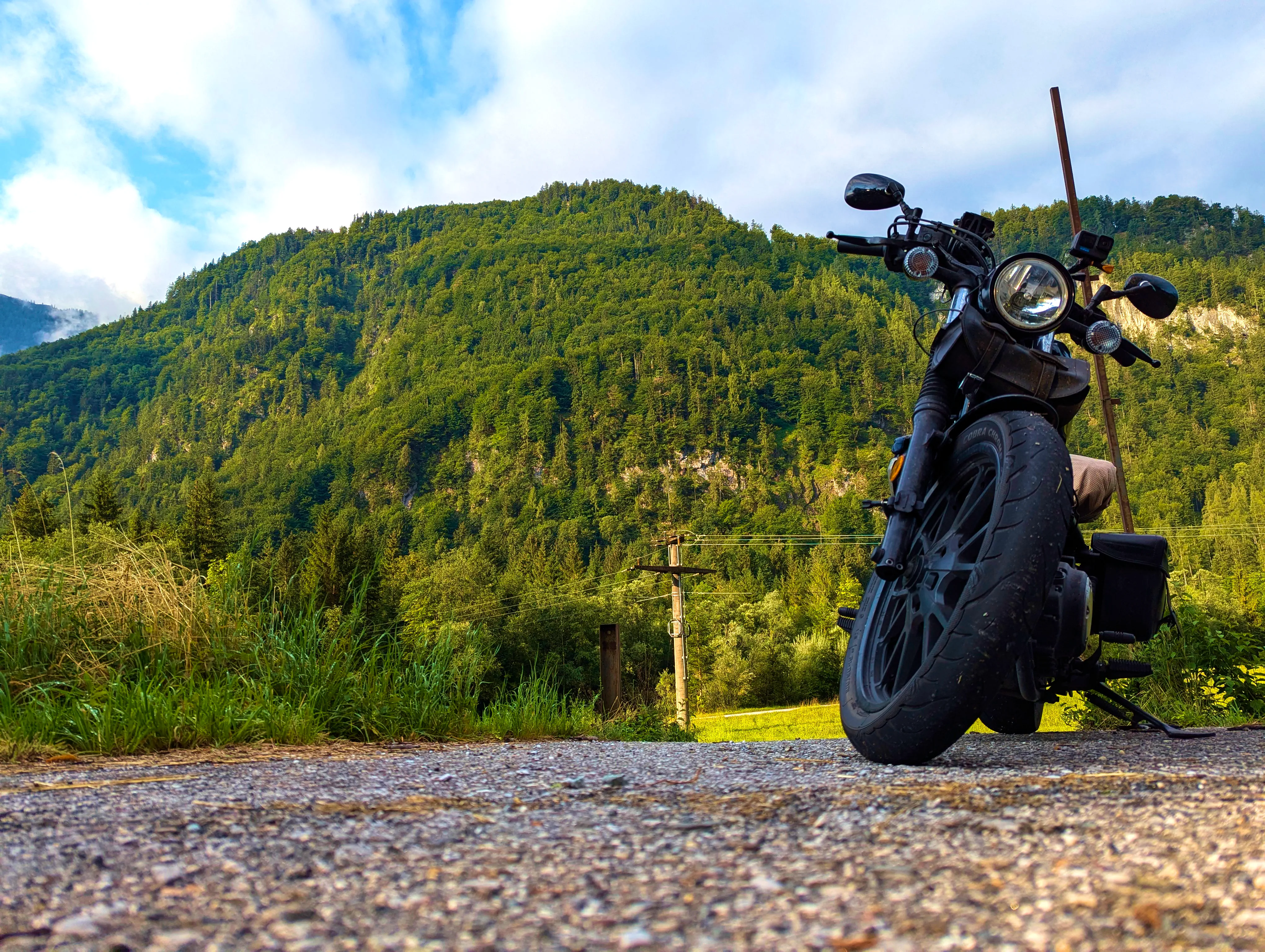 Kurz die Aussicht genießen