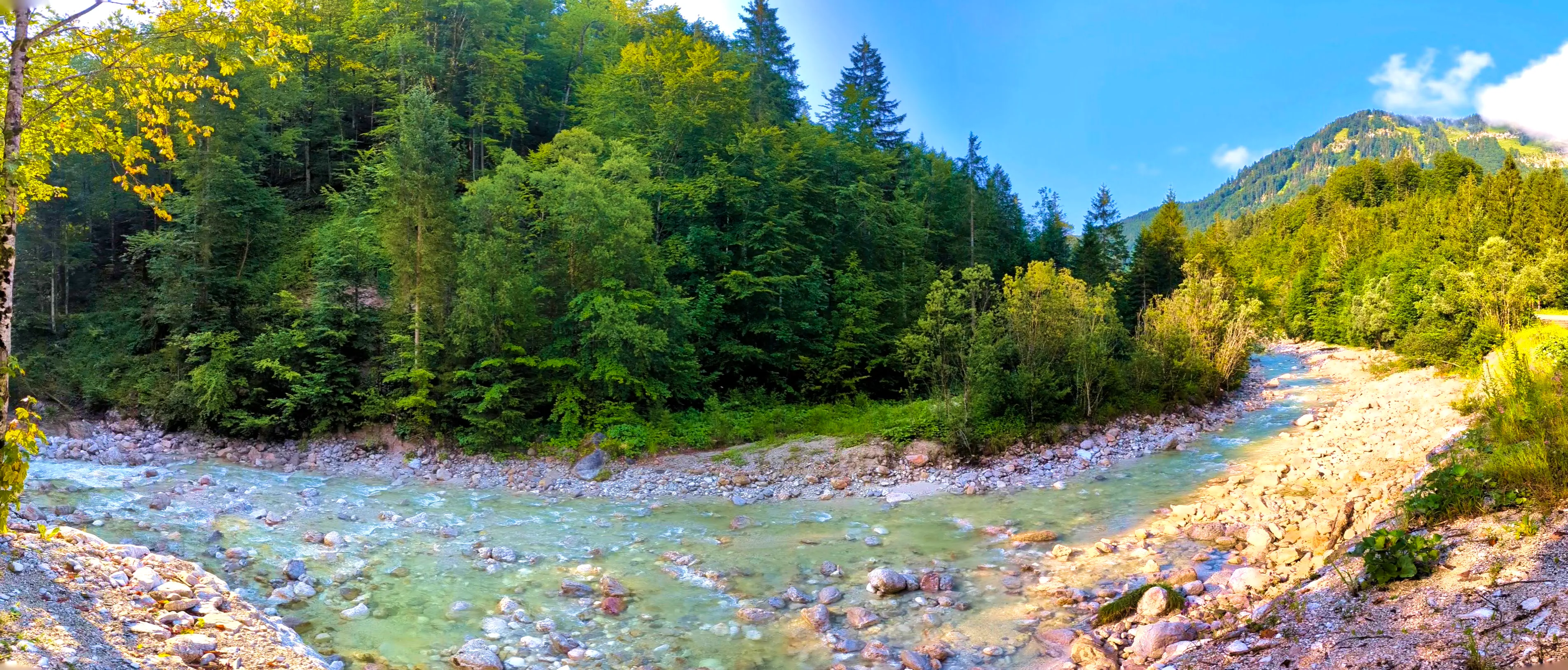 Fotostopp am Weißenbach
