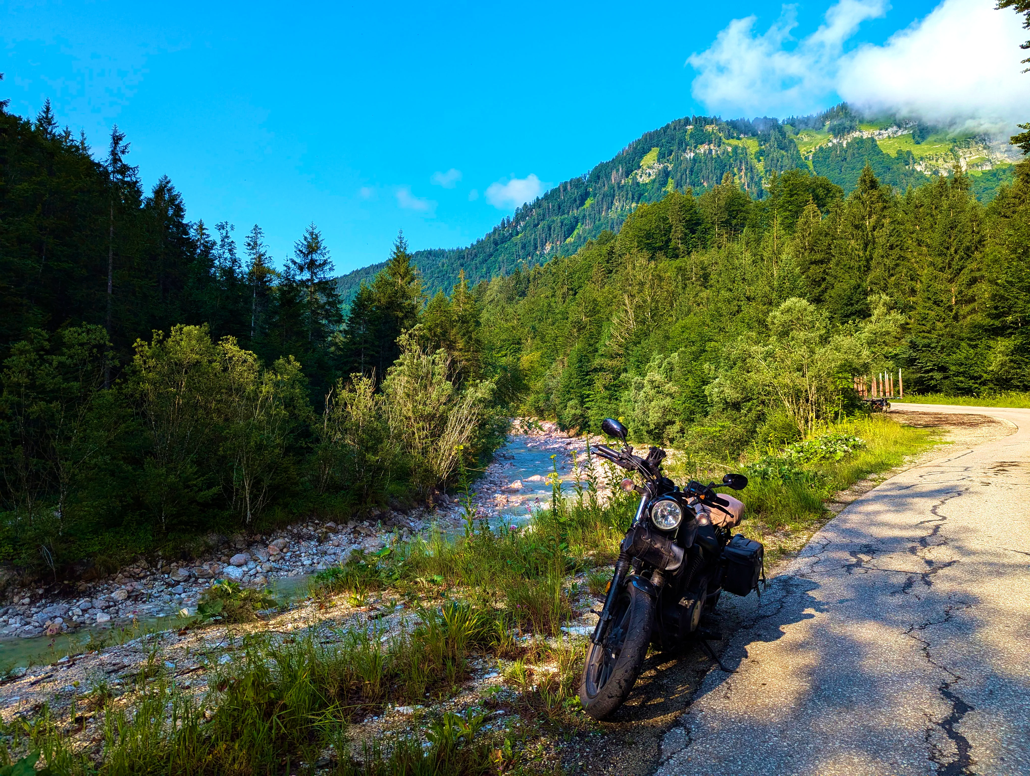 Fotostopp am Weißenbach