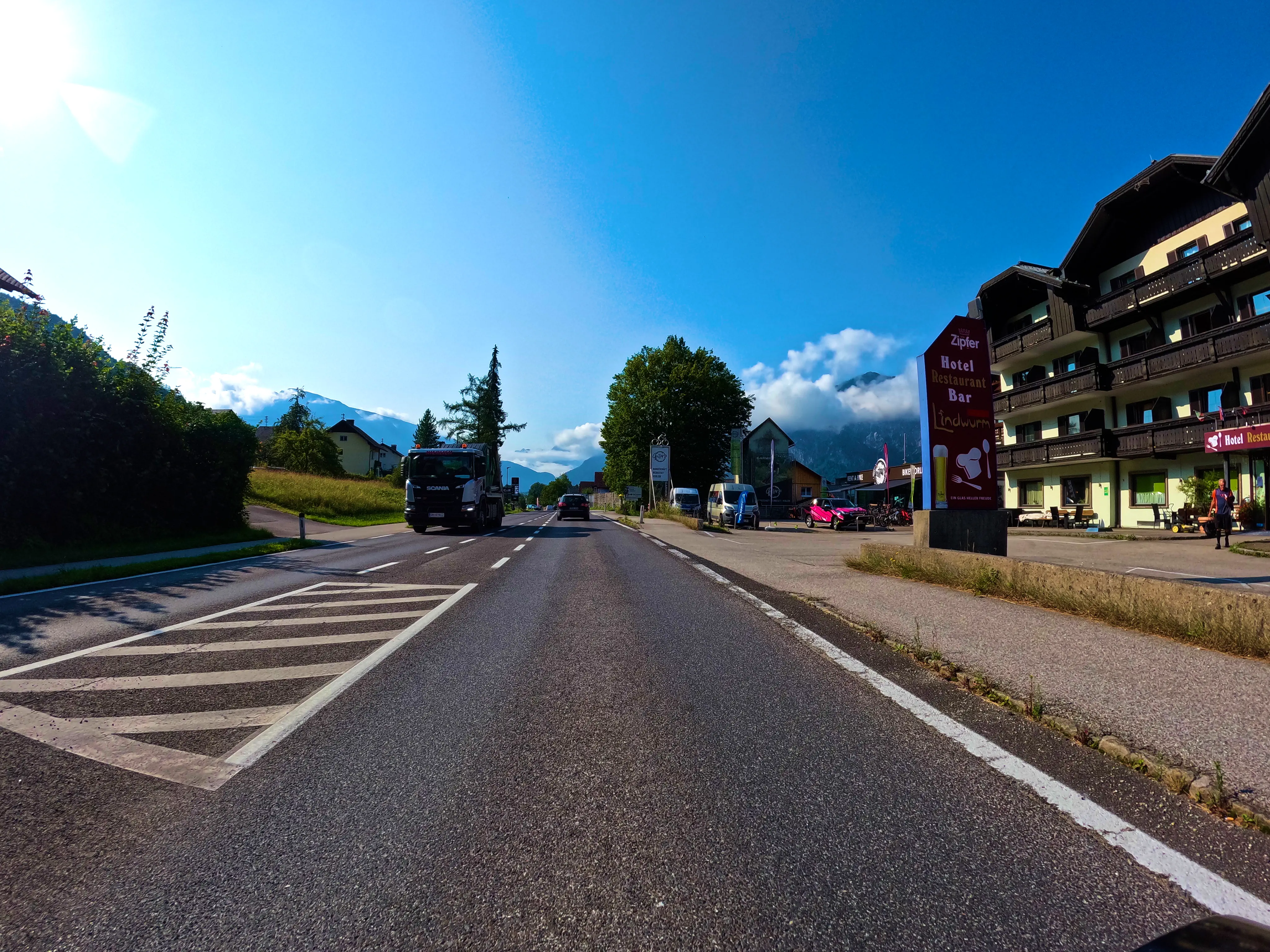 Hotel Lindwurm - die geplante Unterkunft letztes Jahr.