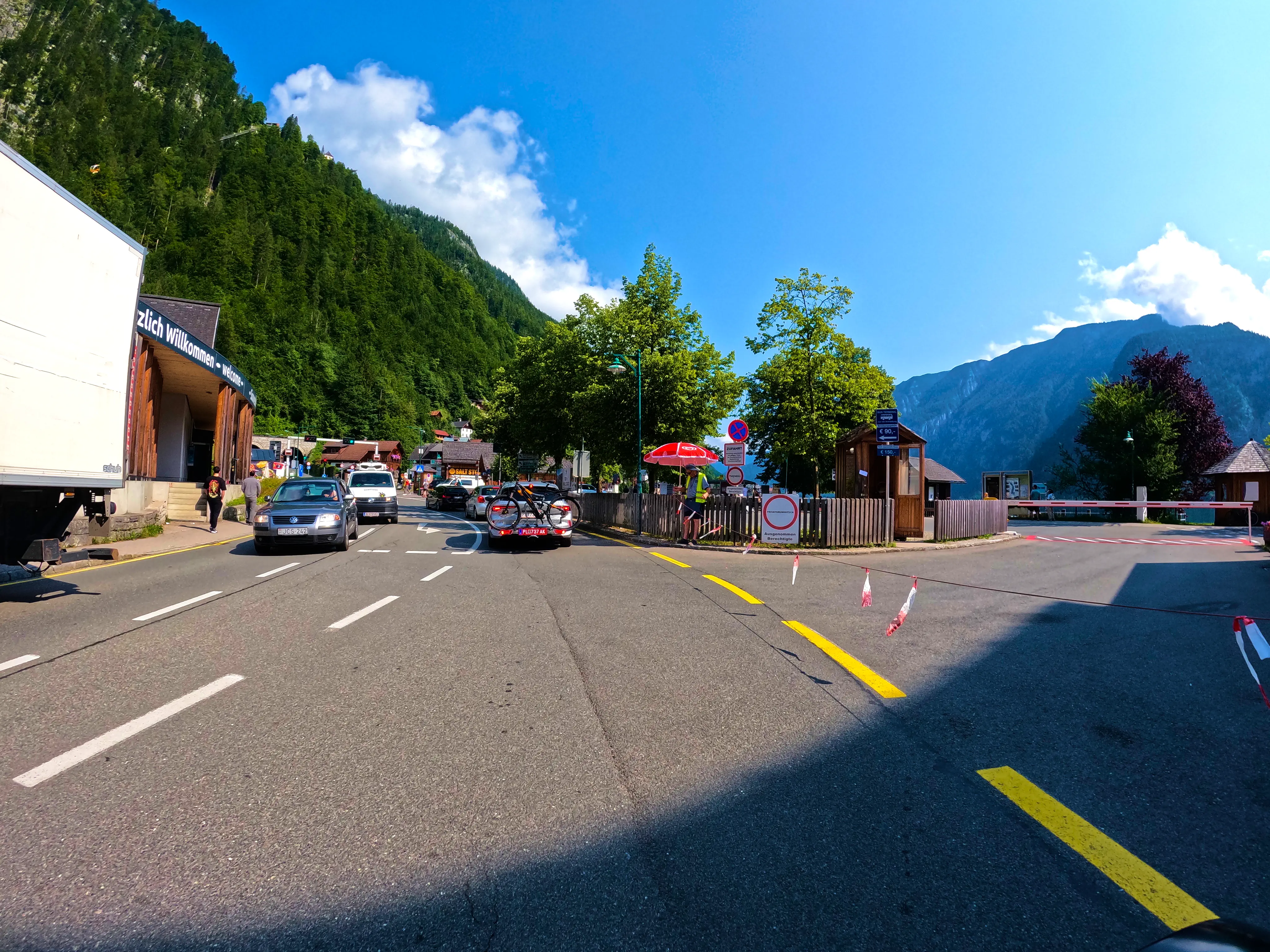 &hellip; viel los in Hallstatt!