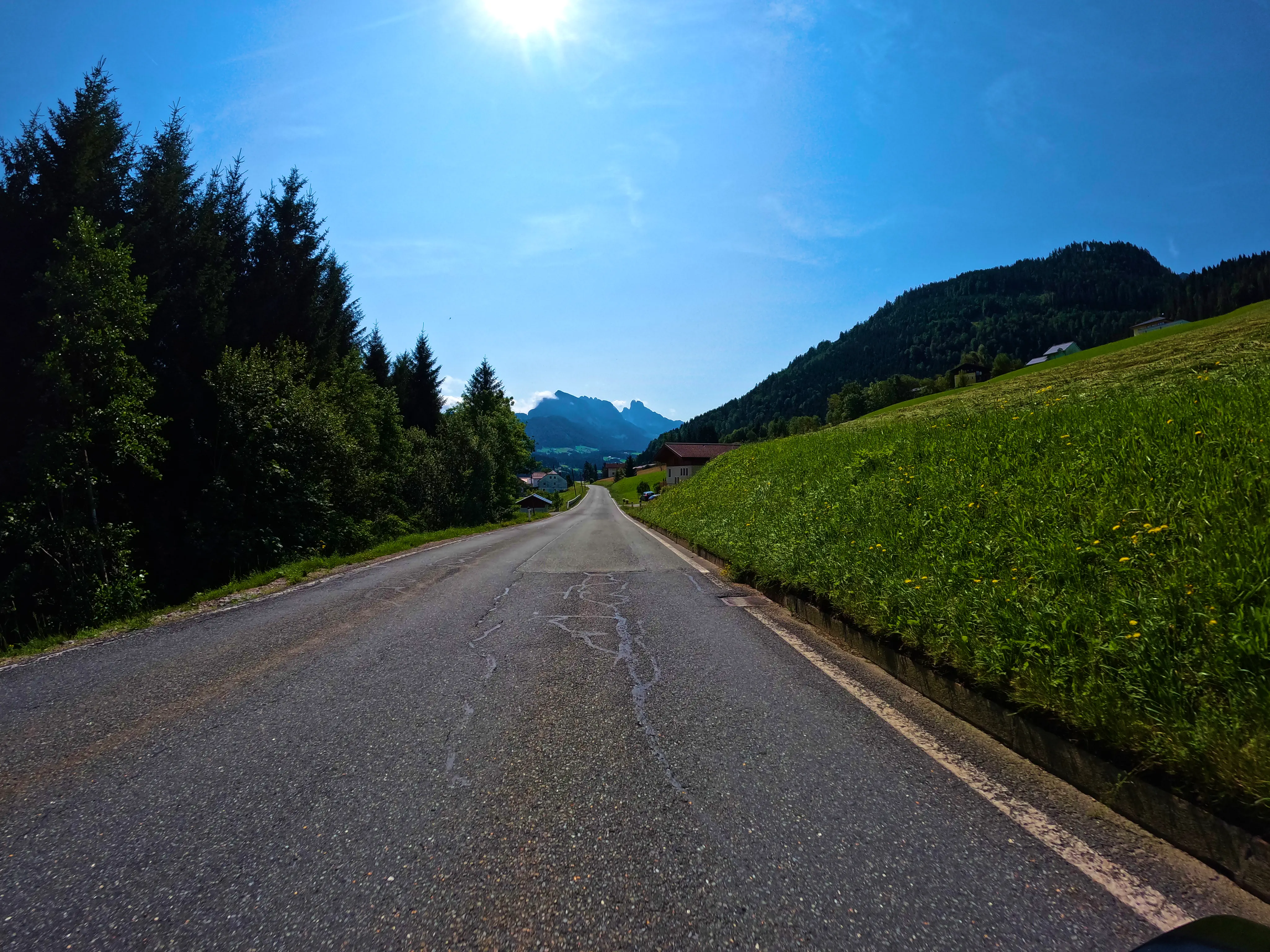 Wenig los, herrliches Wetter