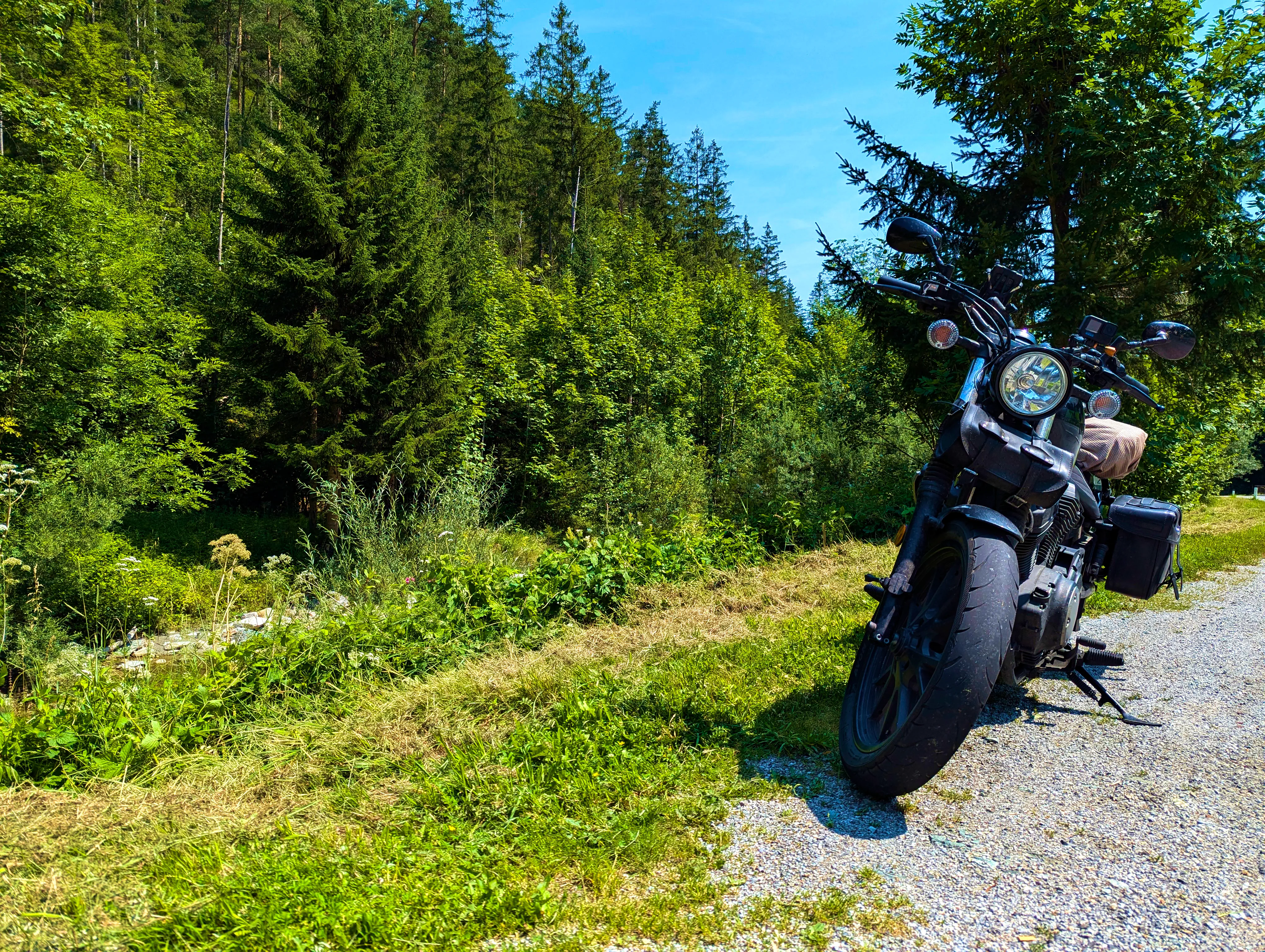 Fotostopp am Forstaubach