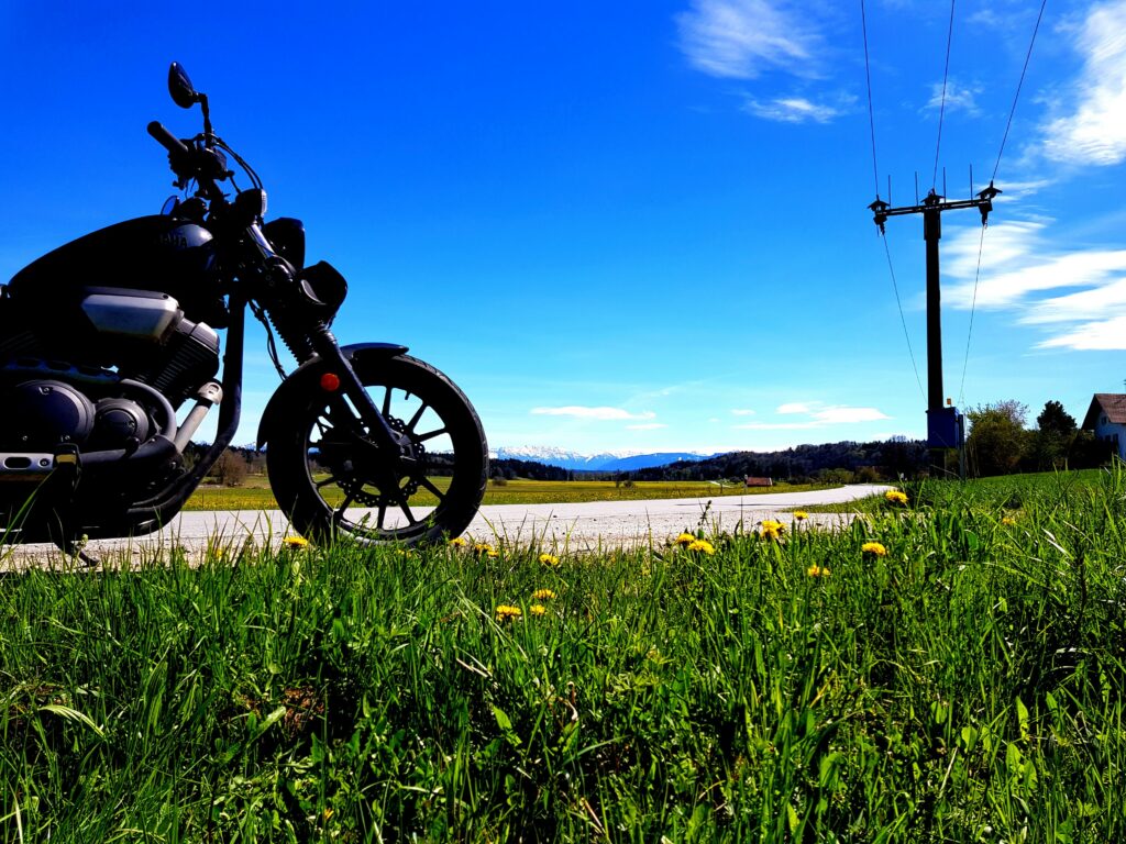 Bisher unbekannte Straße, jetzt &ldquo;blau&rdquo; in Calimoto. Löwenzahn!