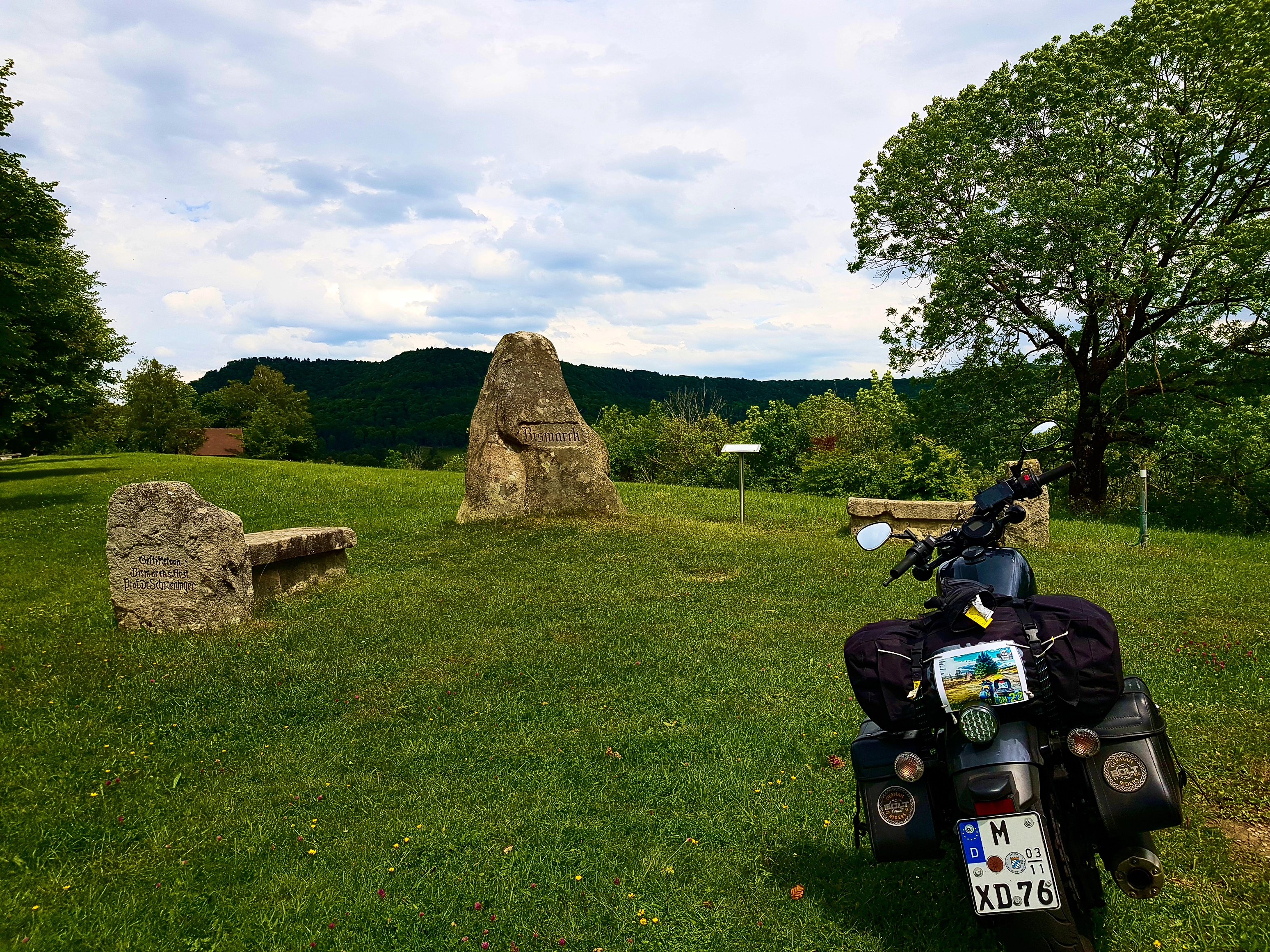 PK-Nachweis 17, Bismarck-Stein / Beuren