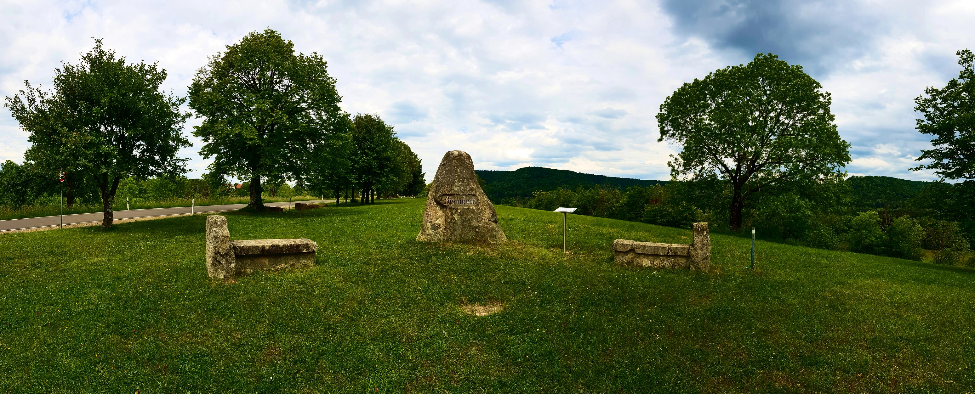 Panorama 1, Bismarck-Stein