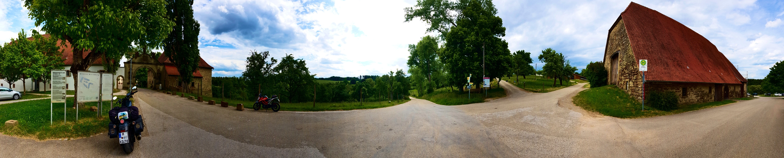 Panorama am Kloster Kirchberg