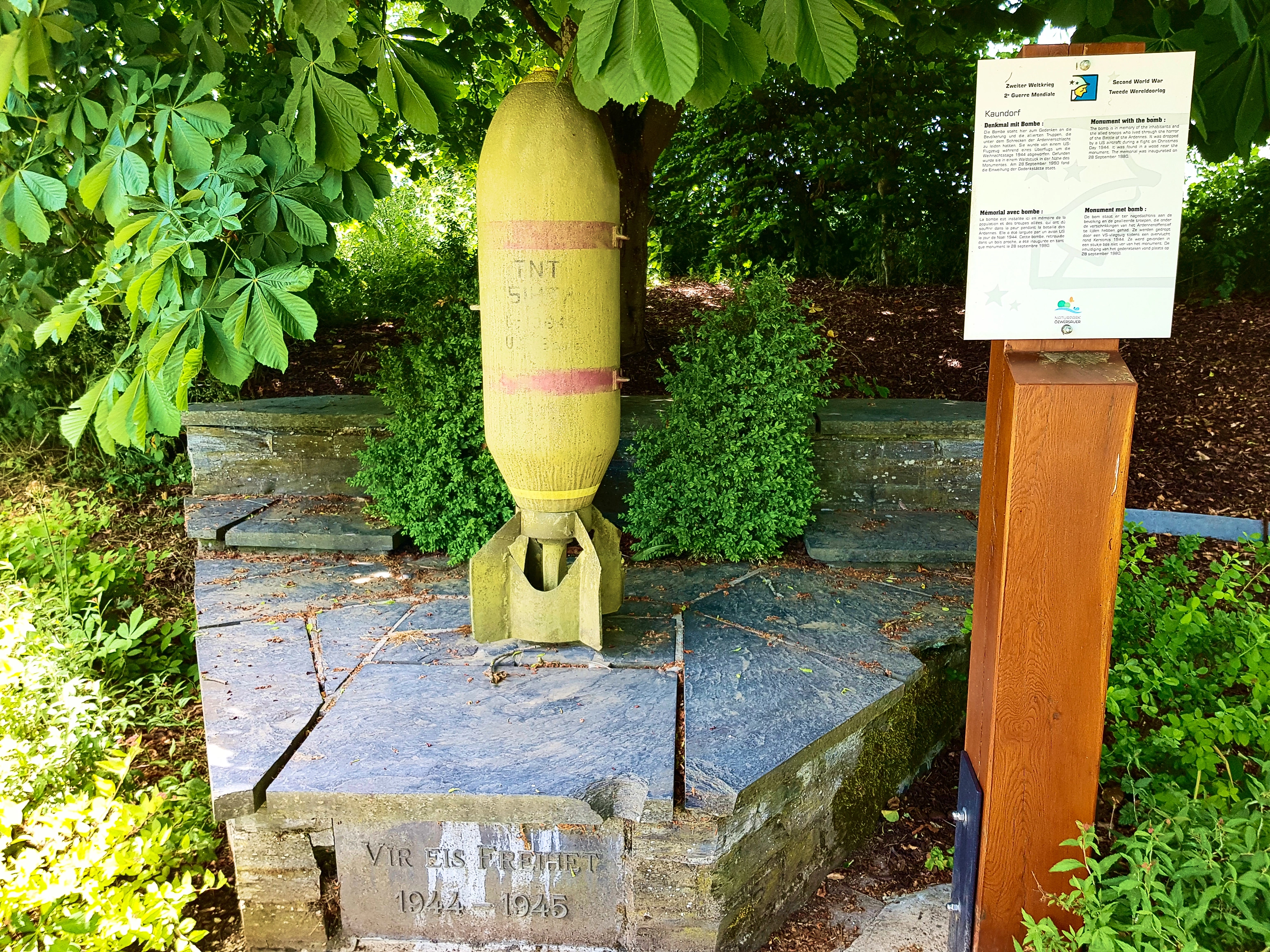 Denkmal Ardennenoffensive