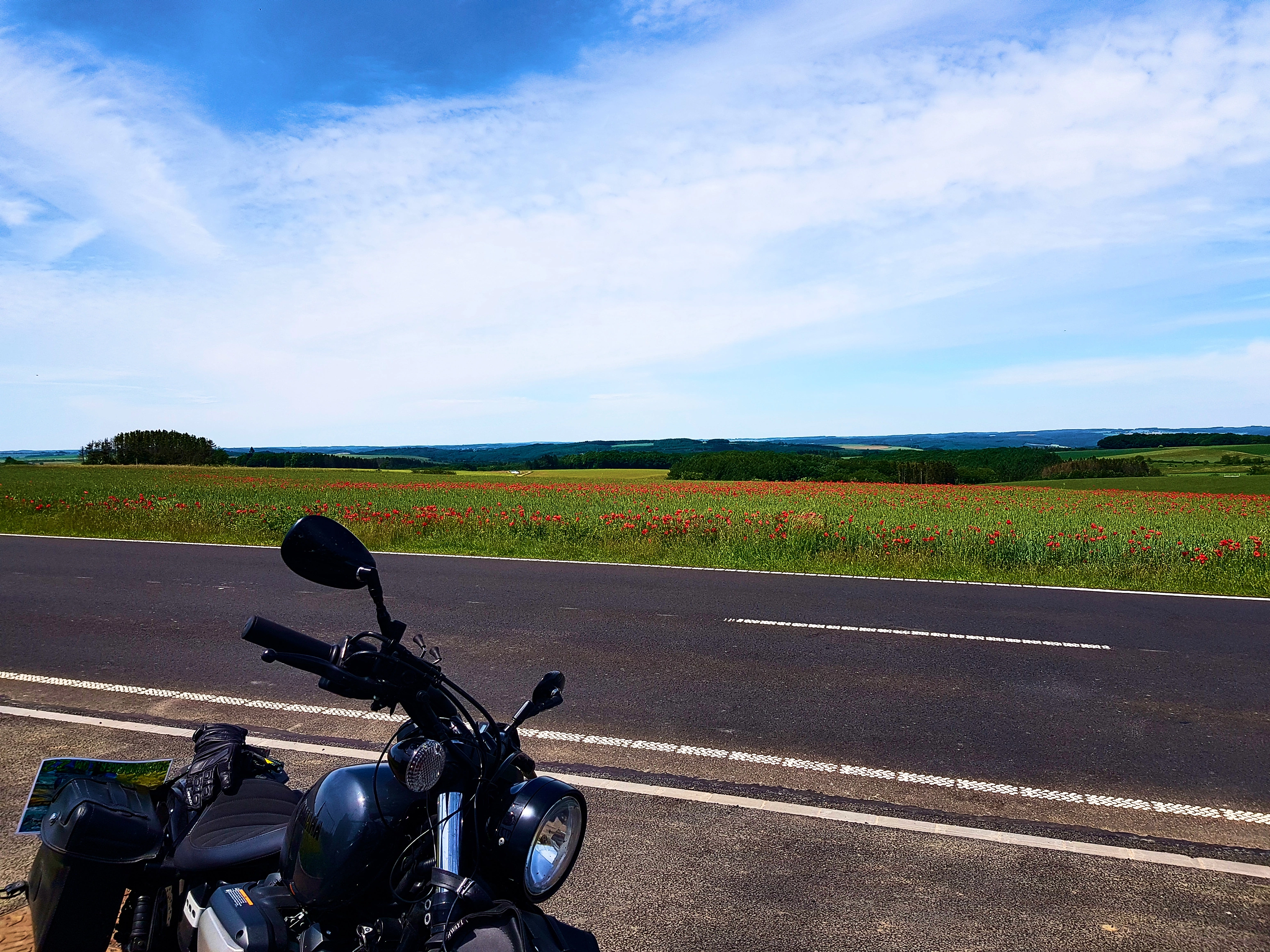 Ebenfalls Eschdorf, jedoch Blickrichtung Westen