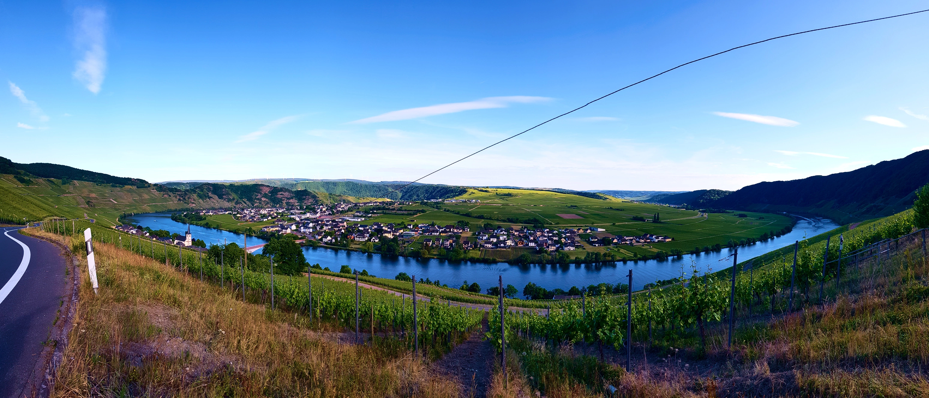 &hellip; und was für ein Blick über die Mosel!